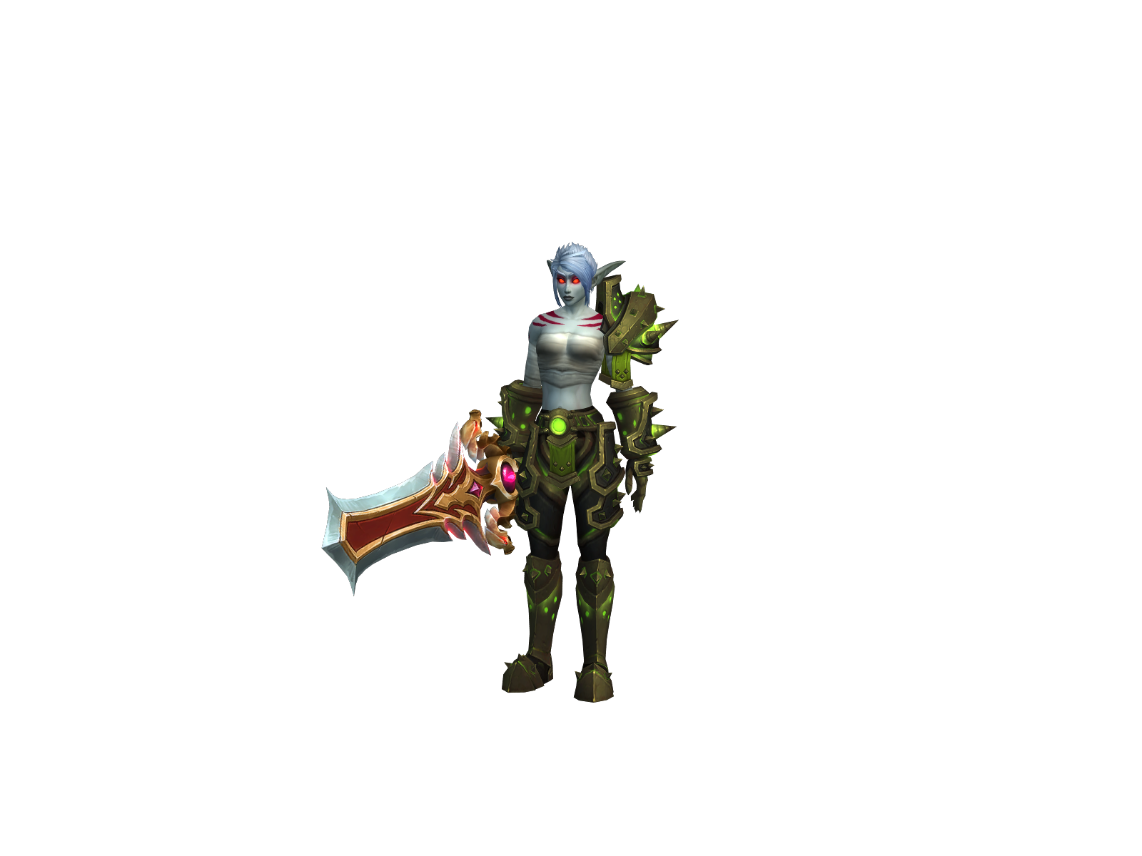 Envydius character render