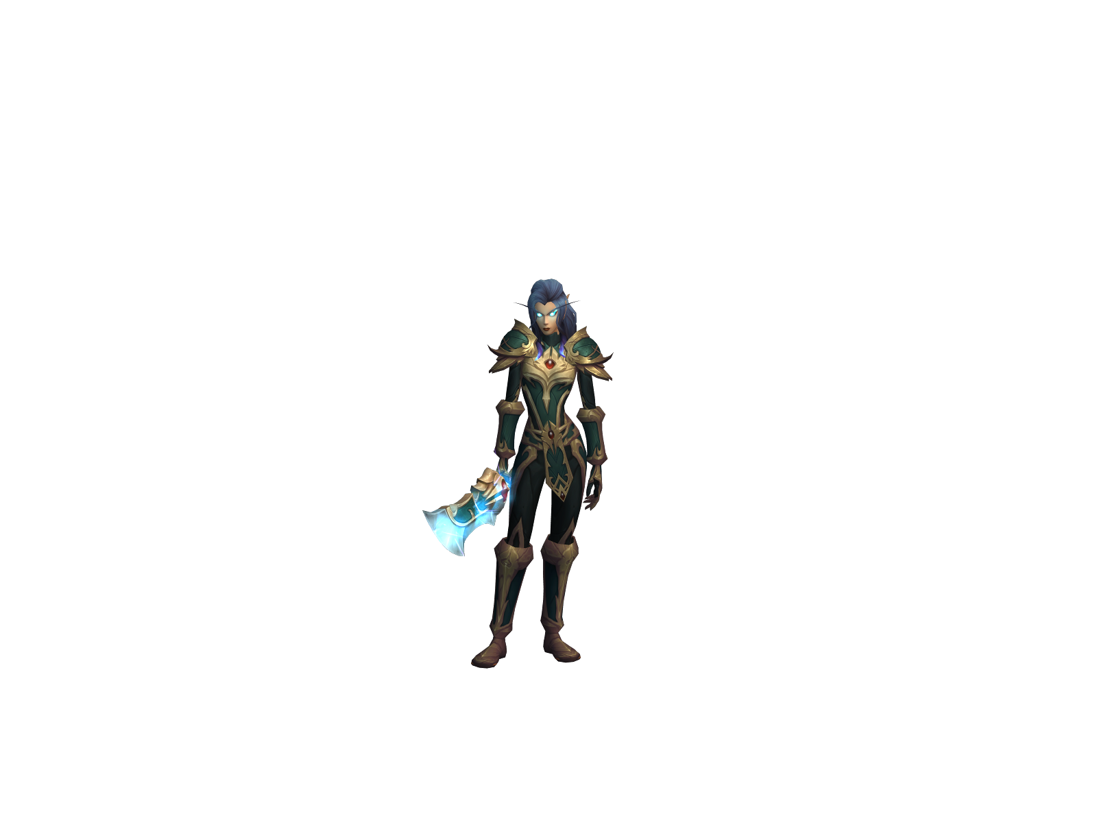 Menethiel 3D character render