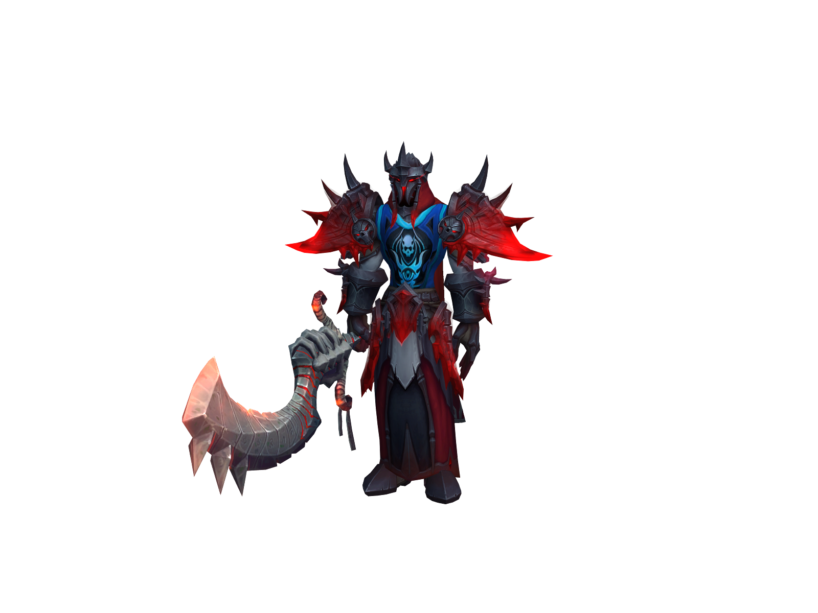 Akantras 3D character render