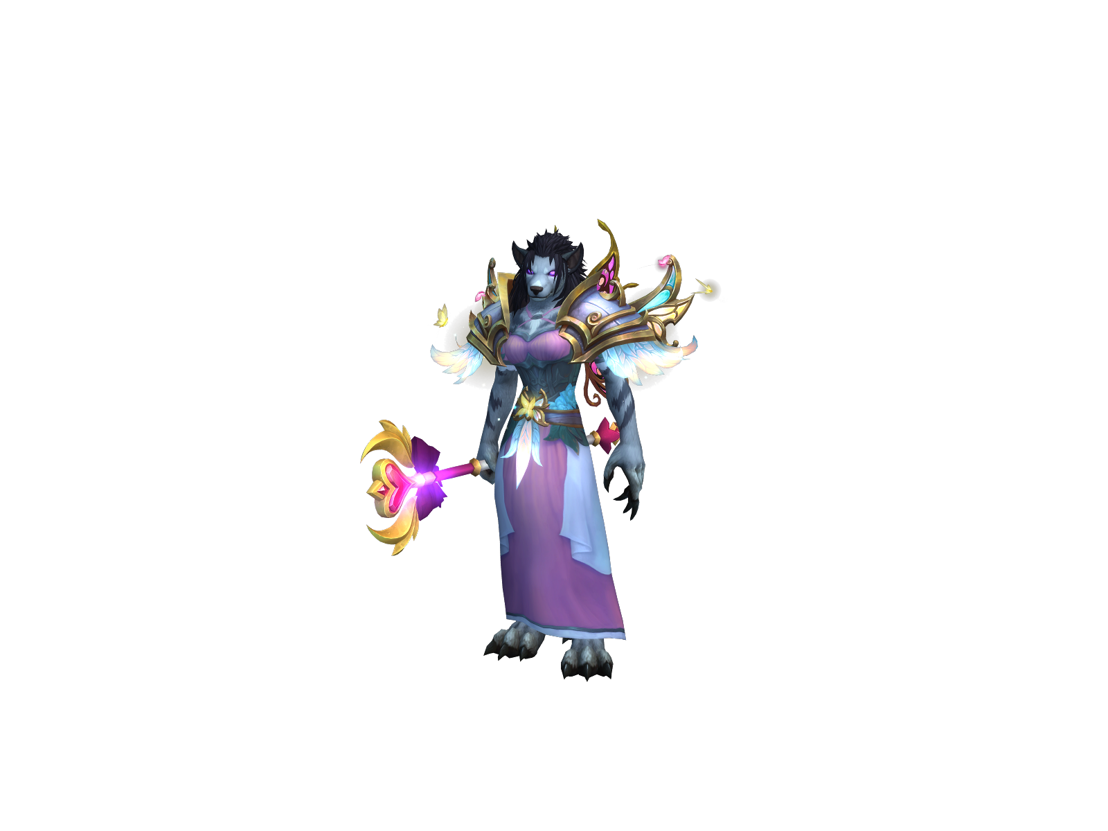 Yoruwins 3D character render