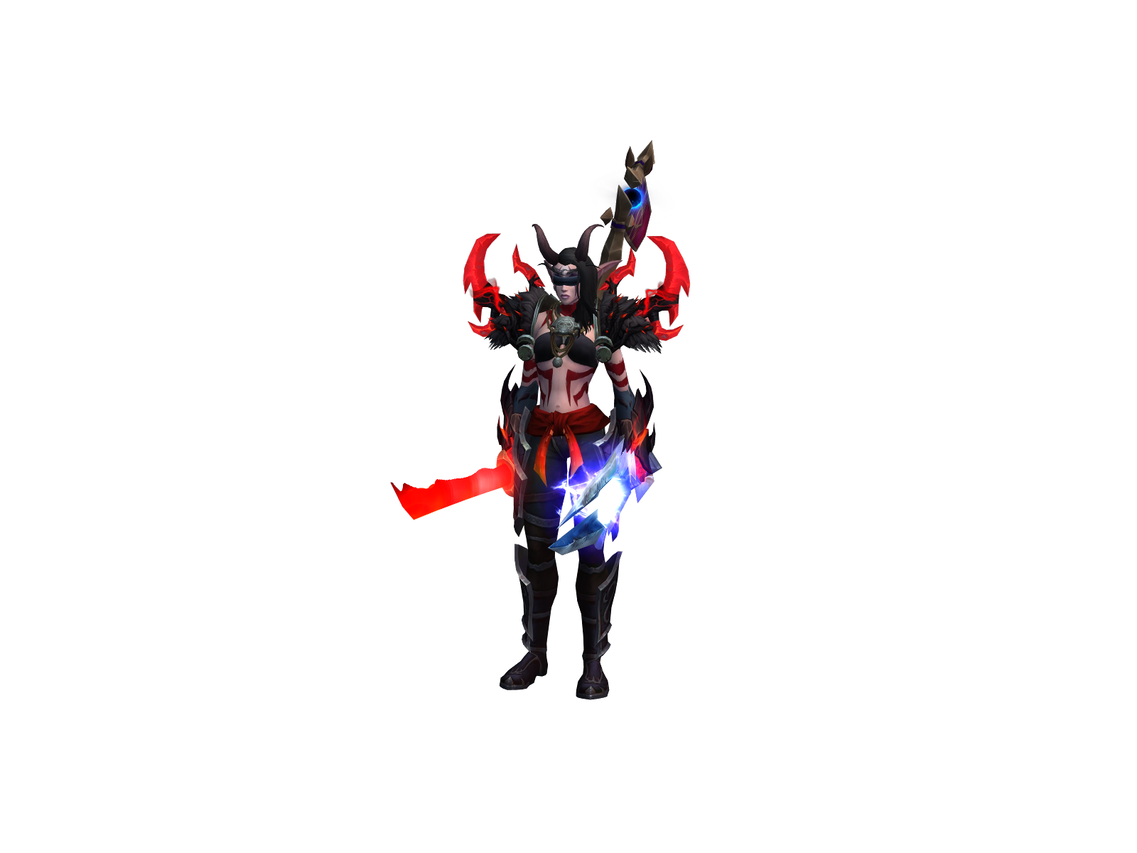 Kitanah 3D character render