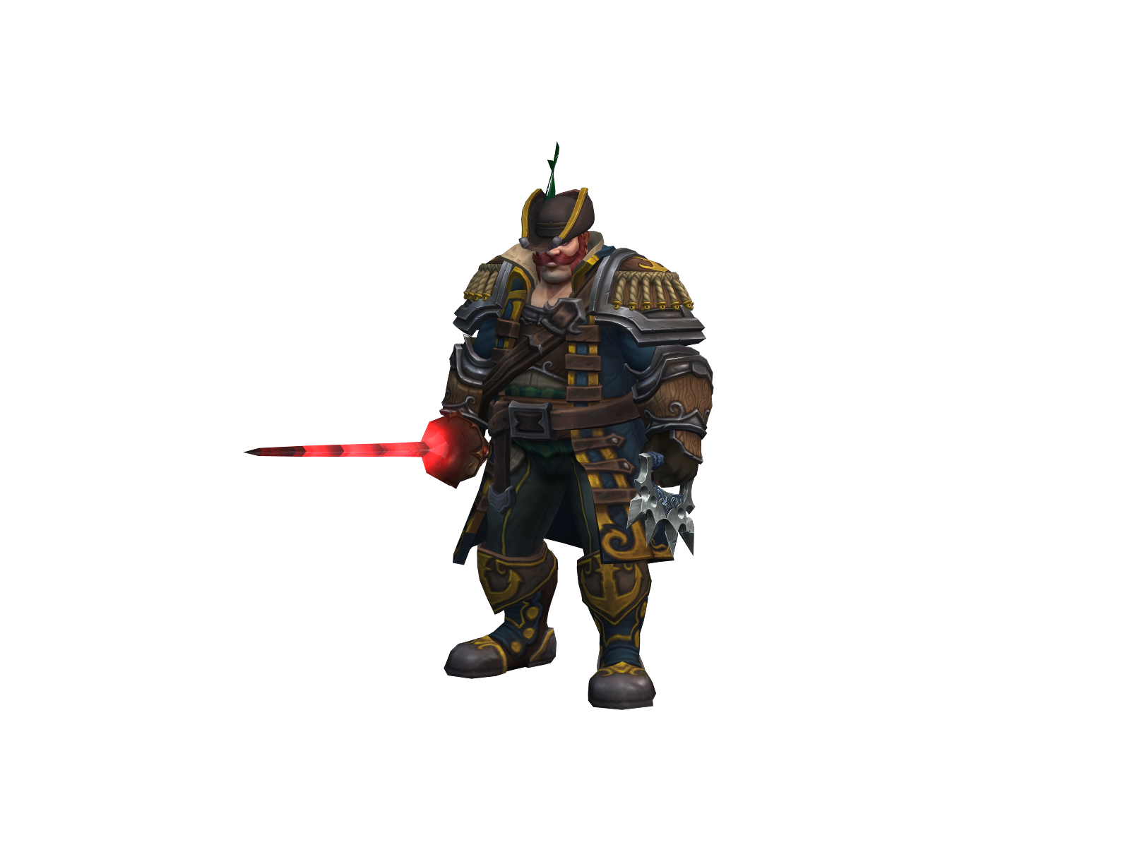 Armyanin 3D character render