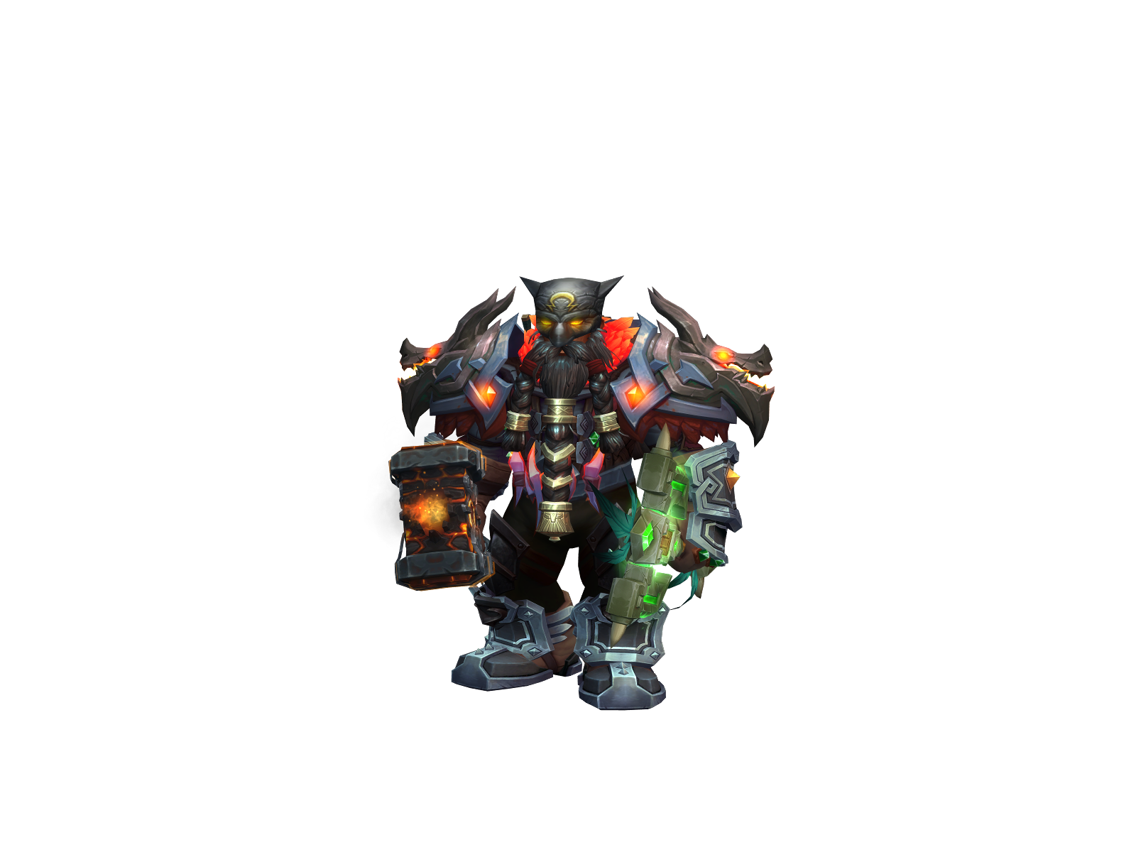 Lemalph 3D character render