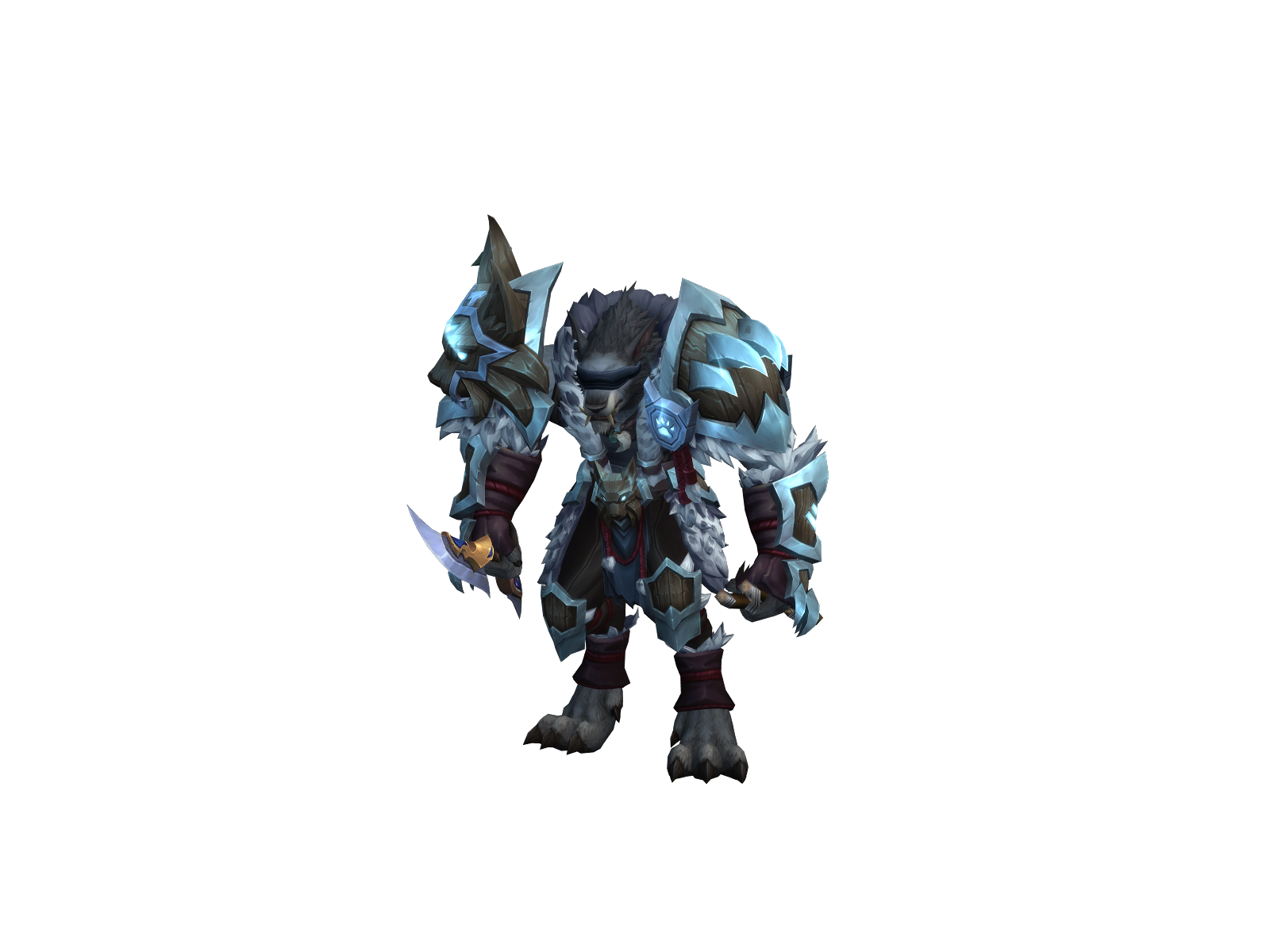 Maoriy 3D character render