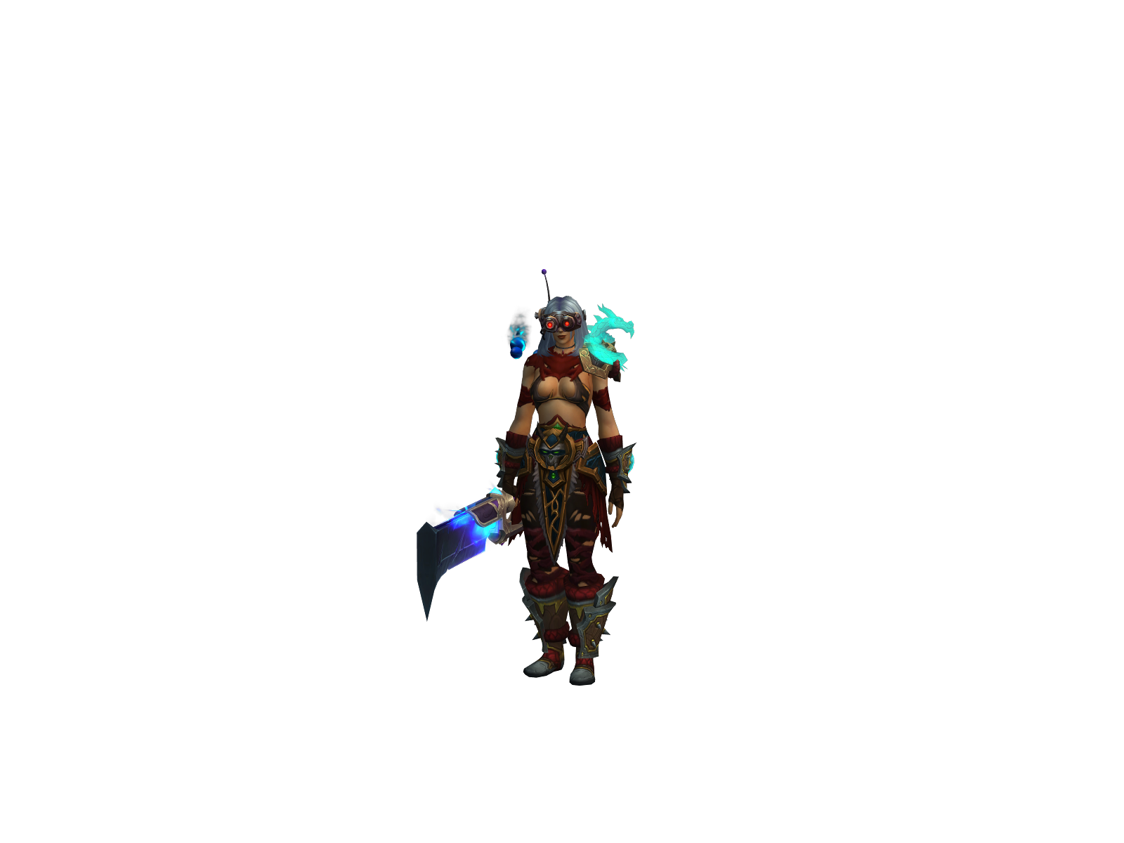 Mwx 3D character render