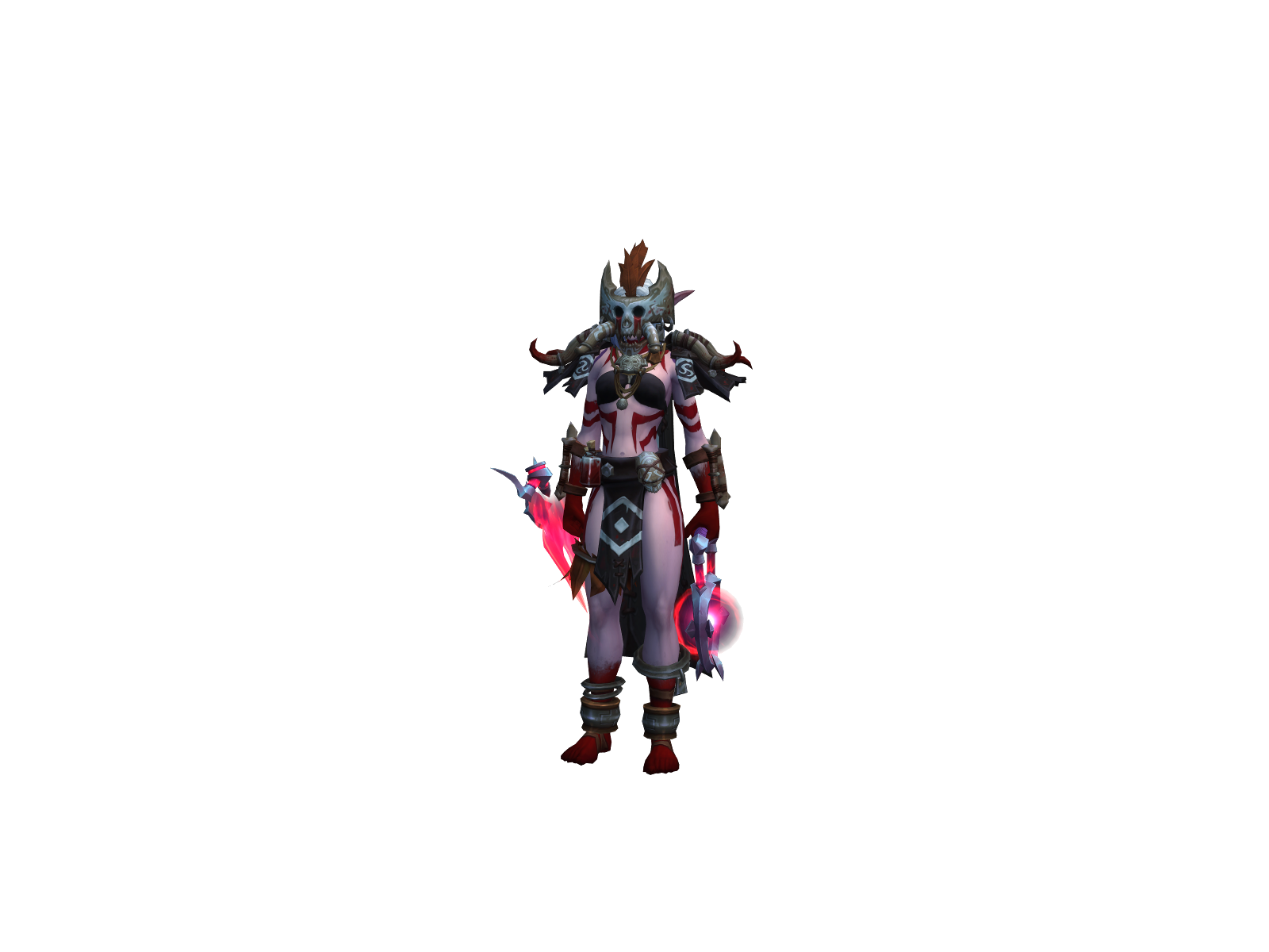 Lacusdark 3D character render