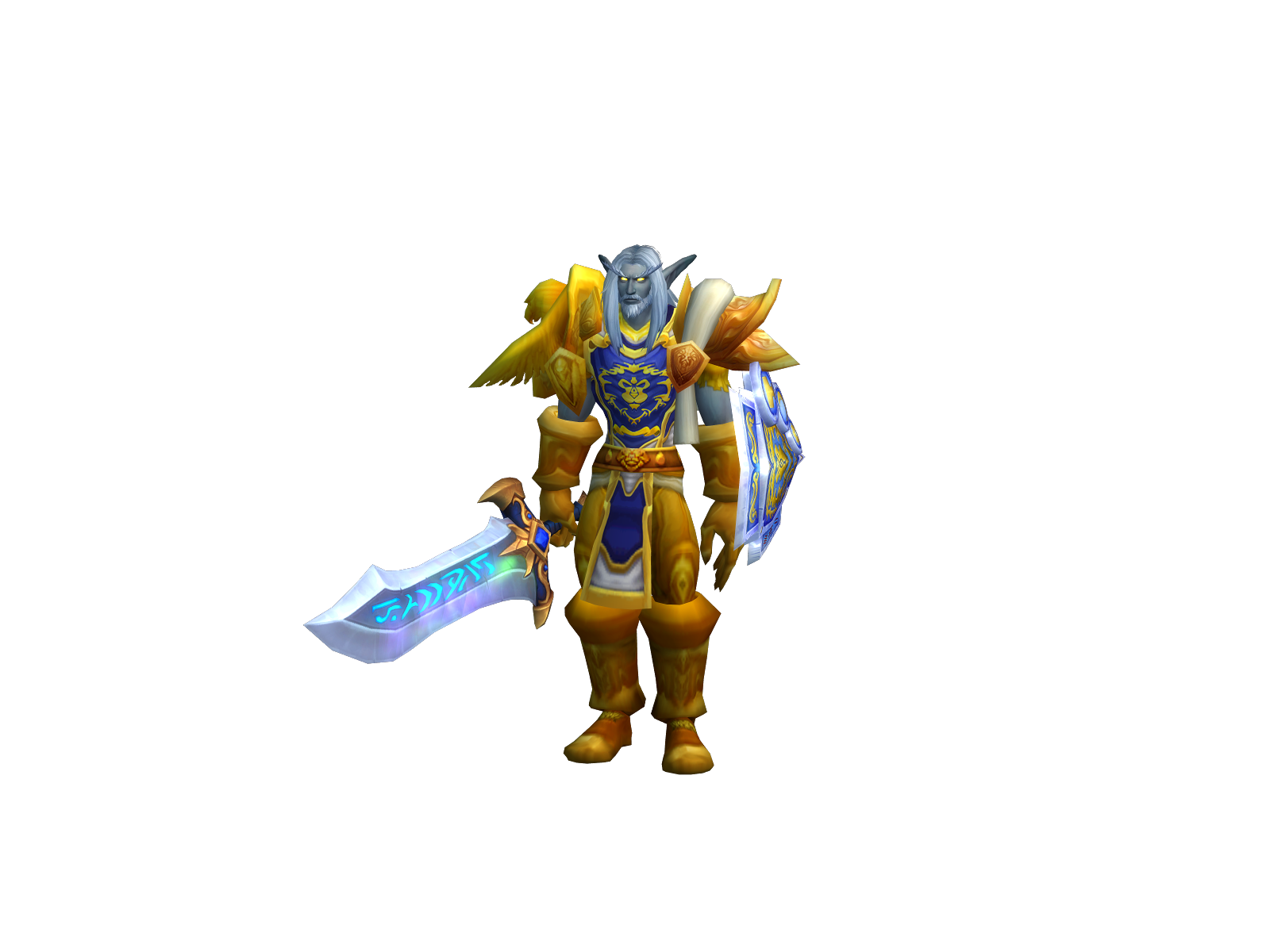 Warriorid 3D character render