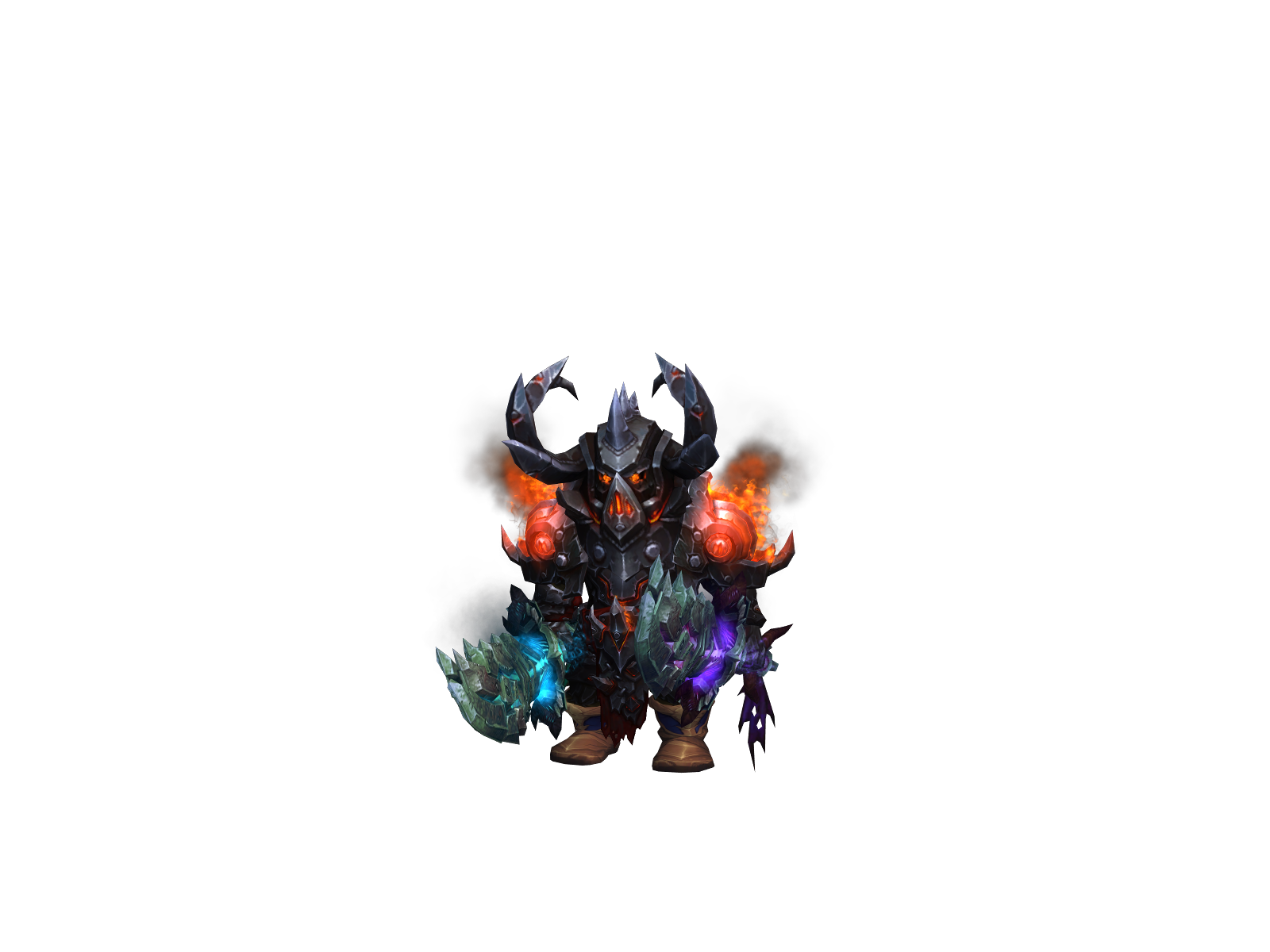 Mashamech 3D character render