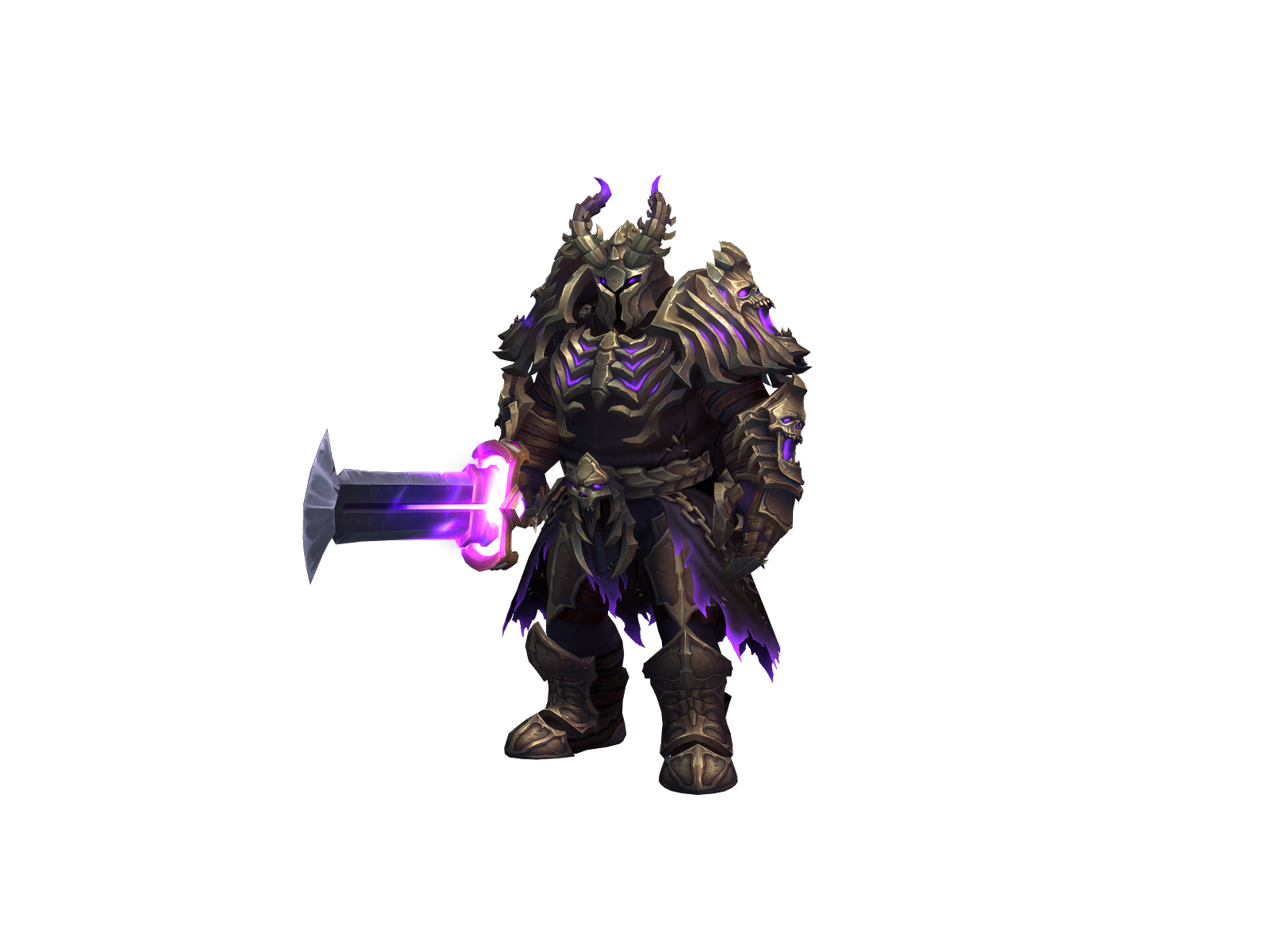 Gronth 3D character render