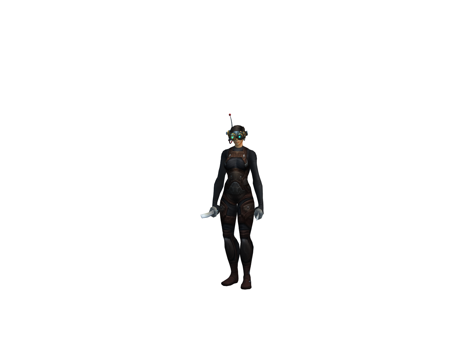 Asstaber 3D character render