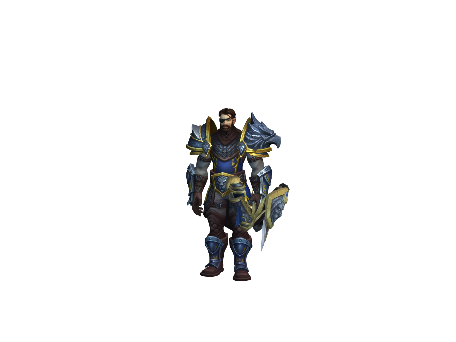 Victorín 3D character render