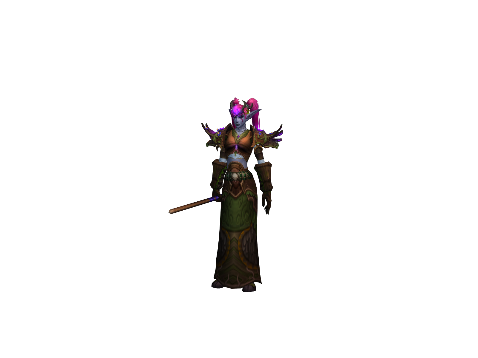 Fussycat 3D character render