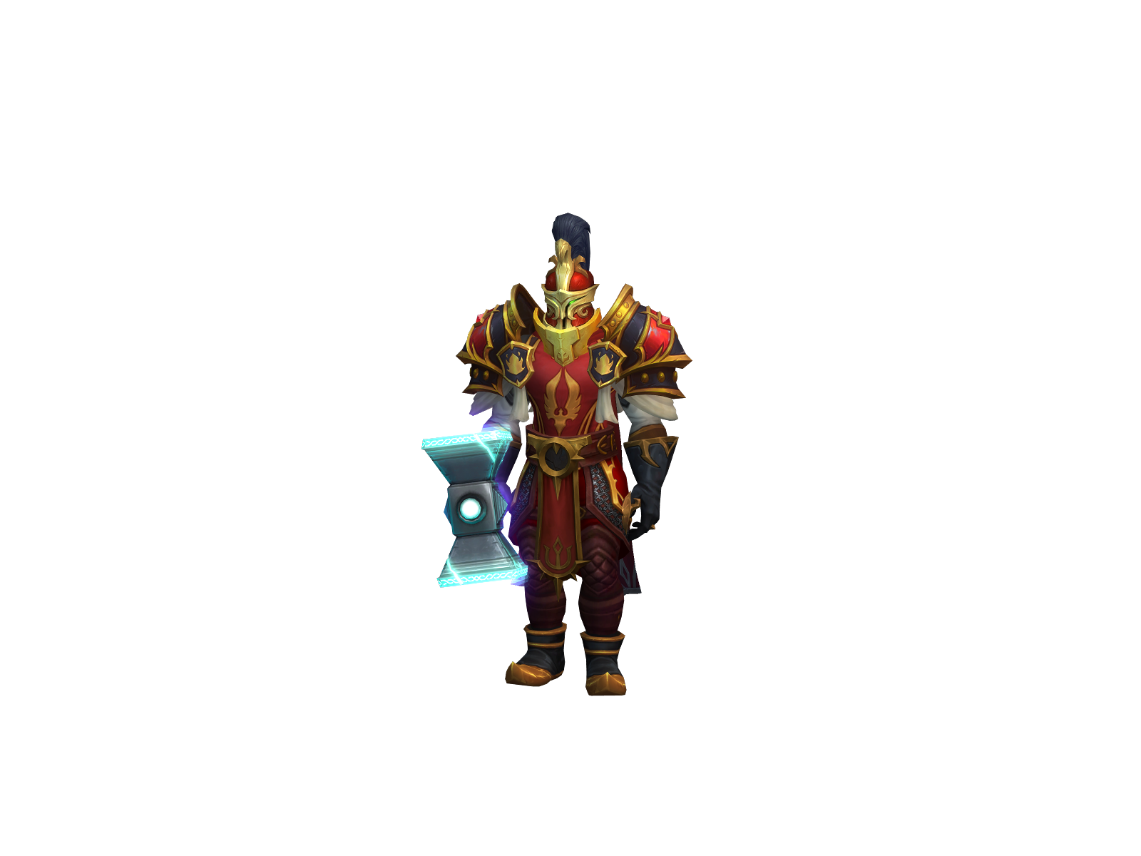 Raahaad 3D character render