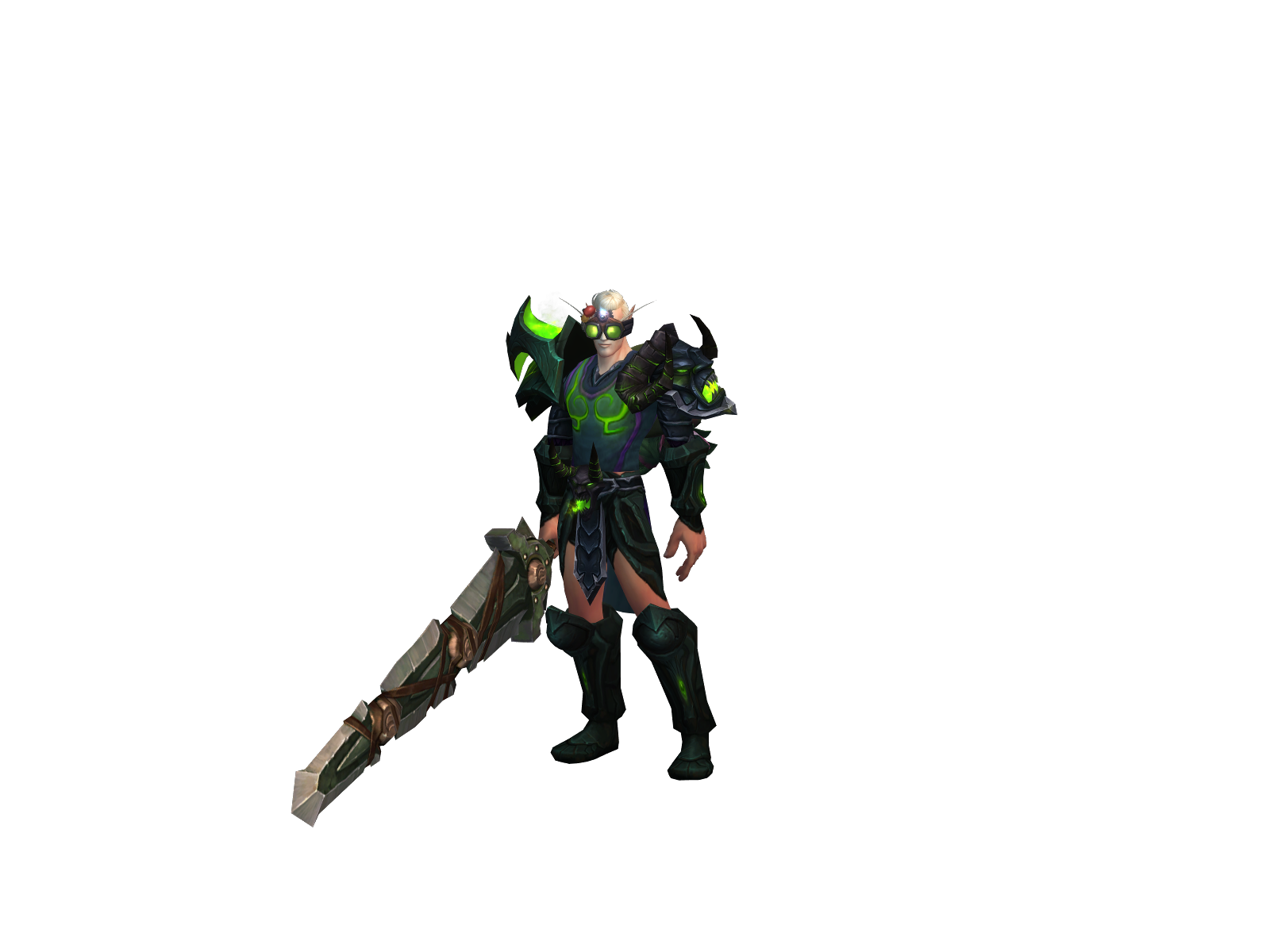 Ruinreaver 3D character render