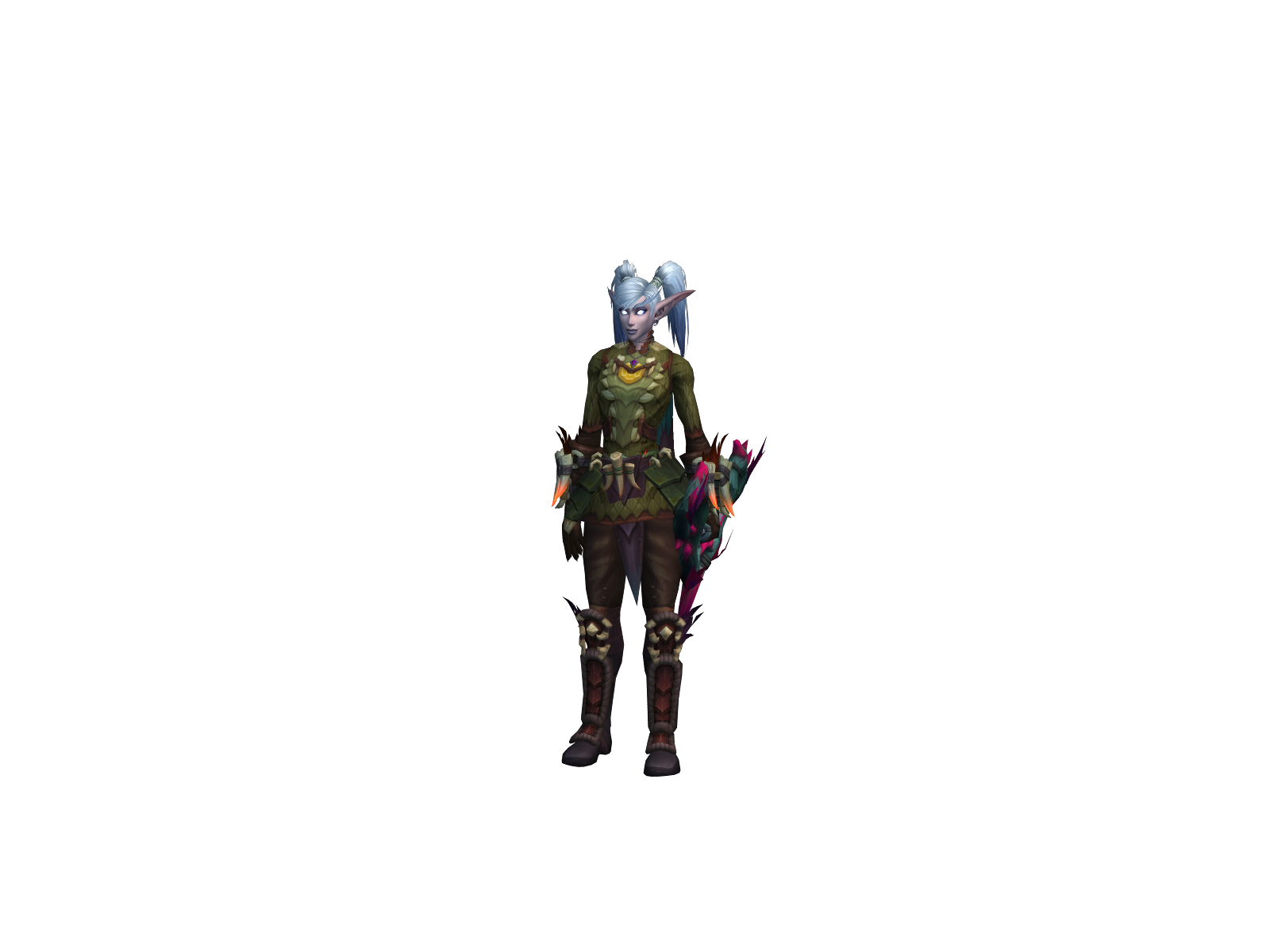 Aolanì 3D character render