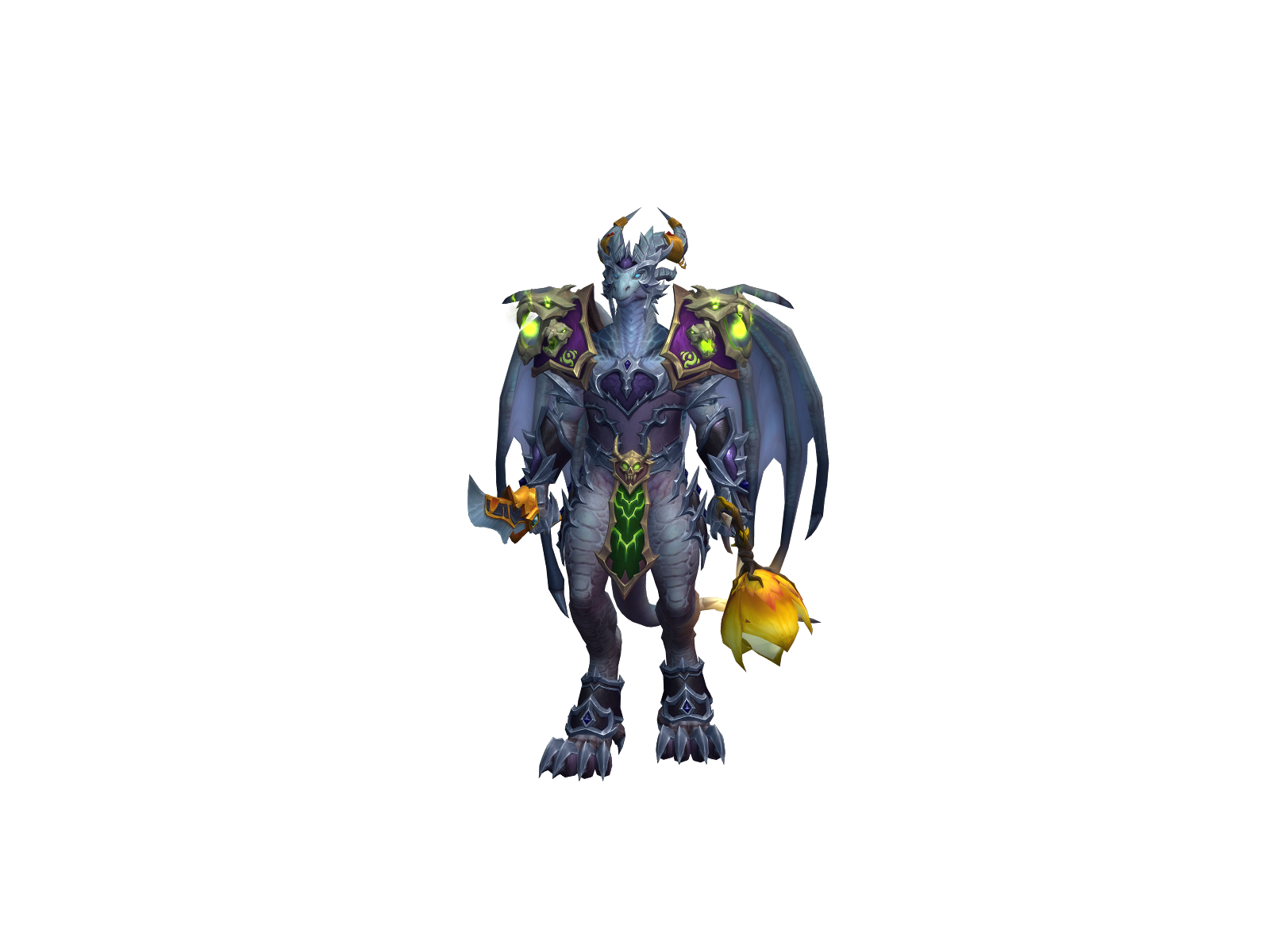Deoxius 3D character render