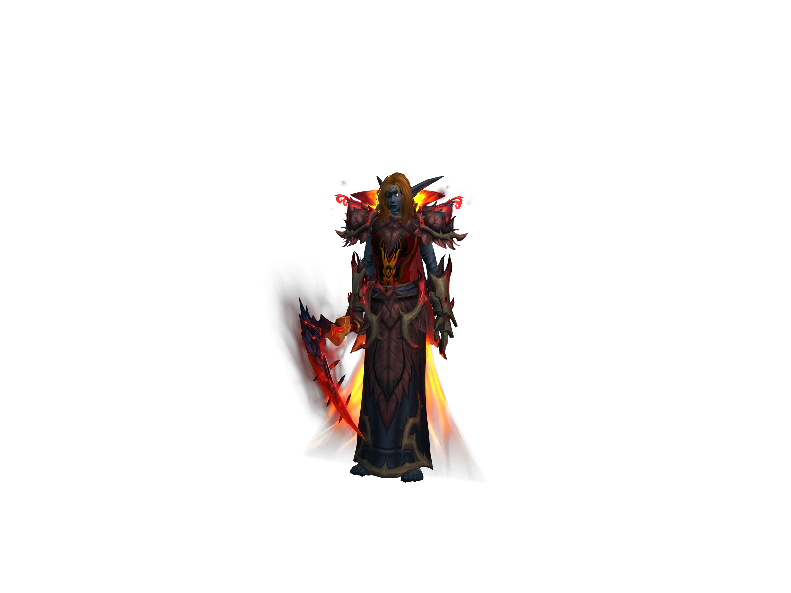 Heligamusen 3D character render