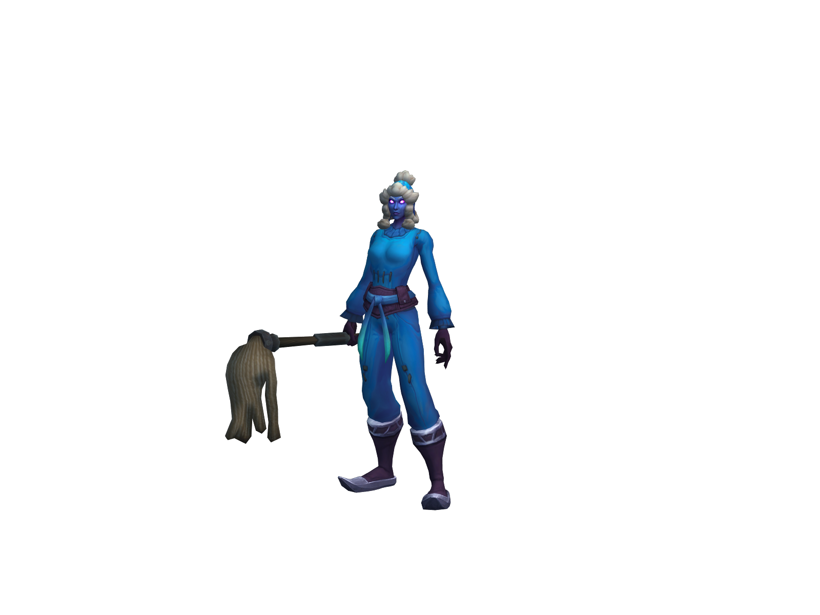 Maryjane 3D character render