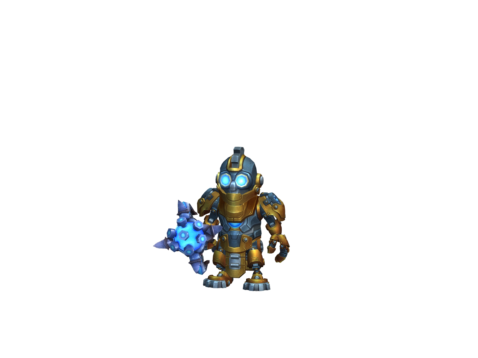 Mechagnim 3D character render