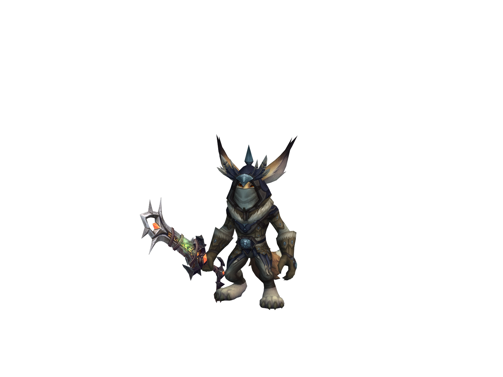 Nyuli 3D character render