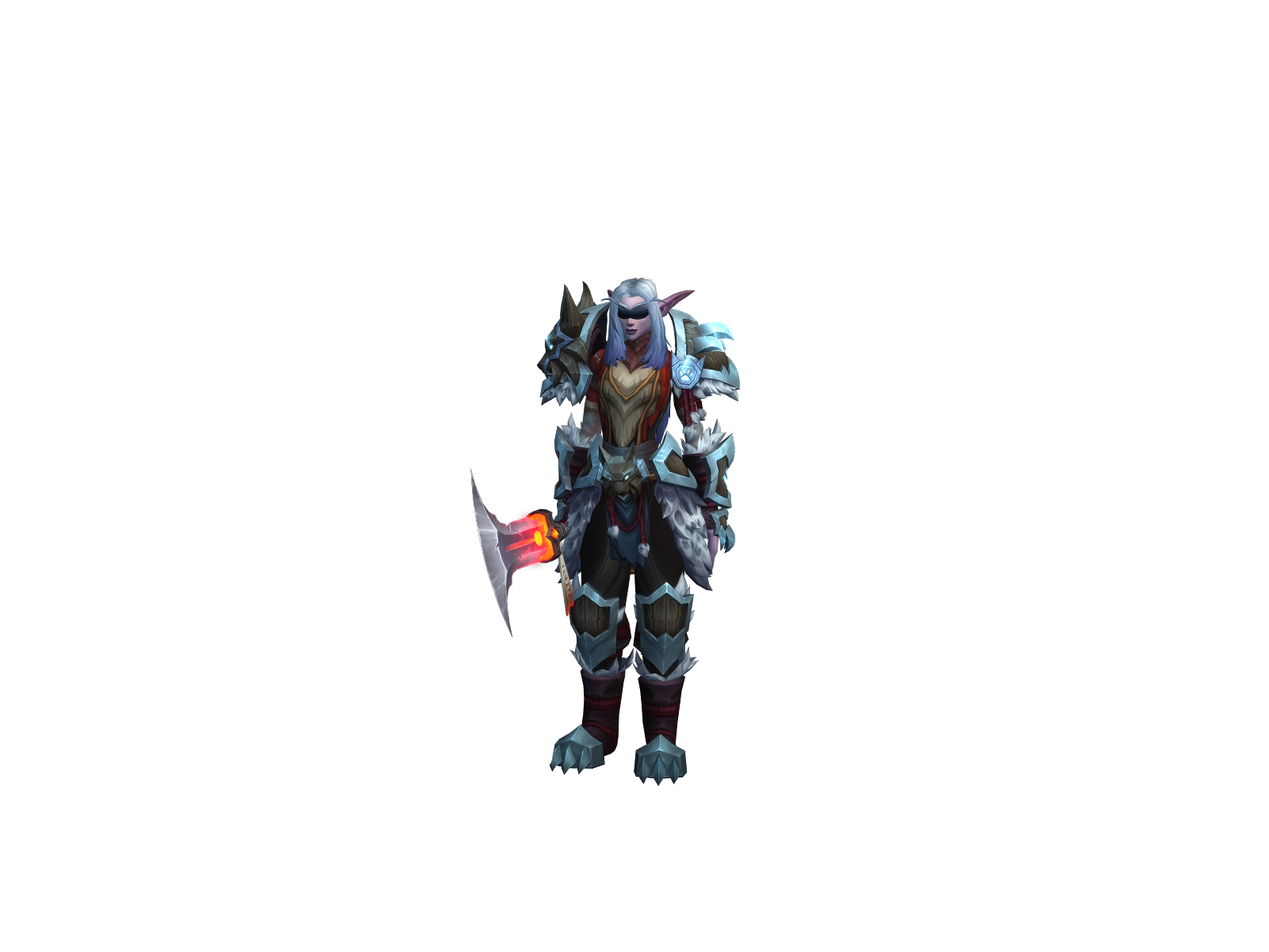 Alodía 3D character render