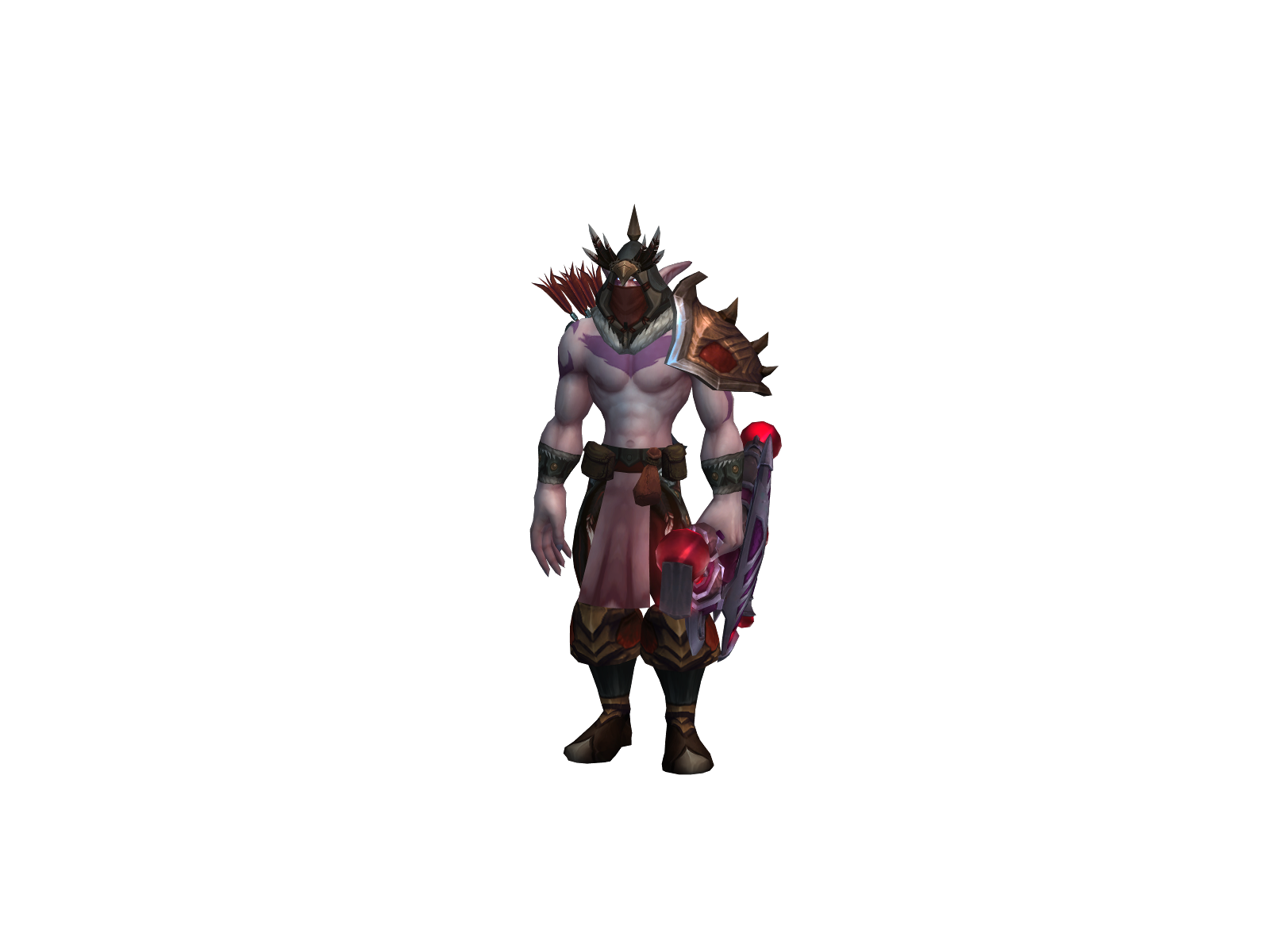 Mankament 3D character render