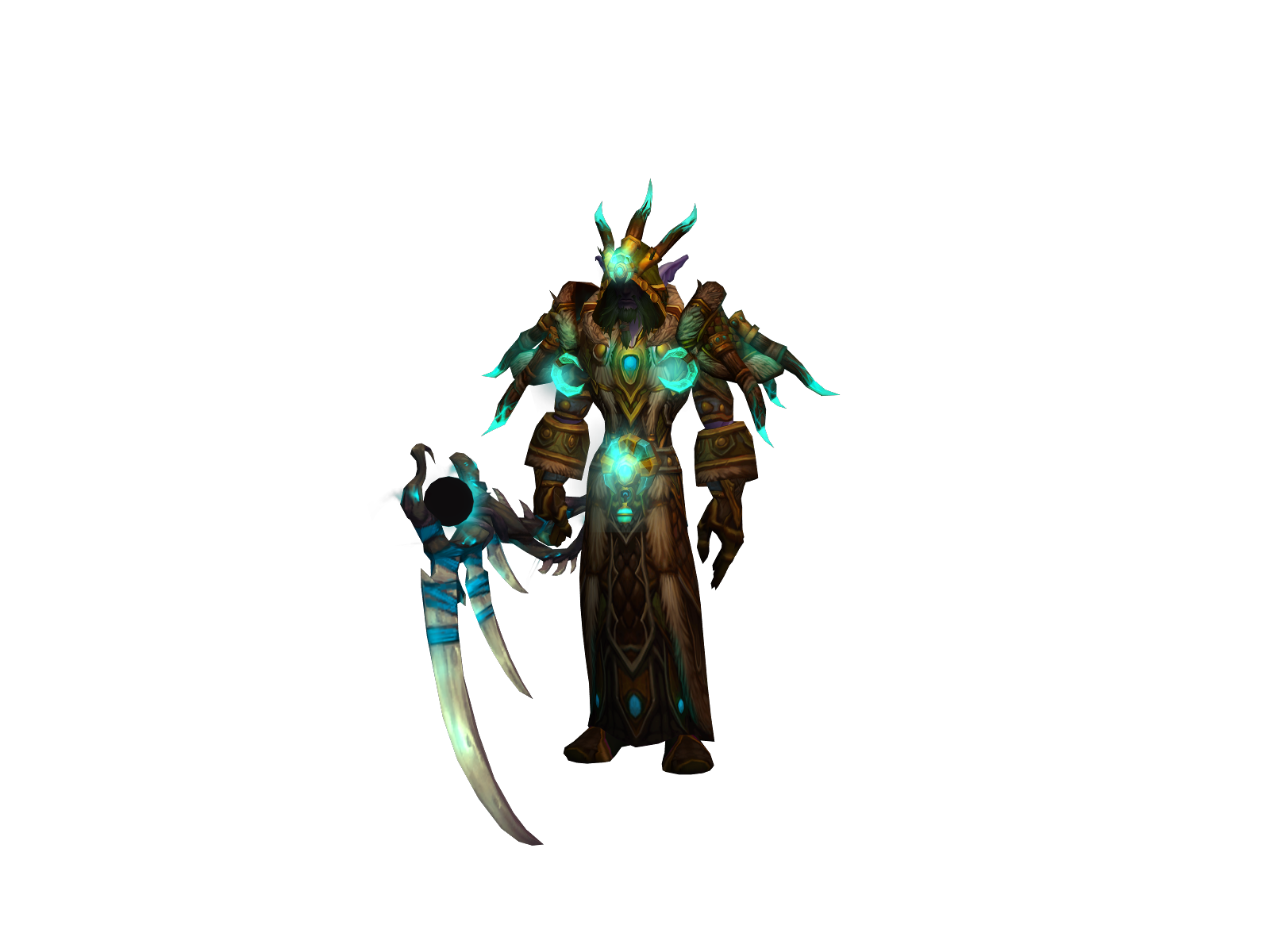 Fragnot 3D character render