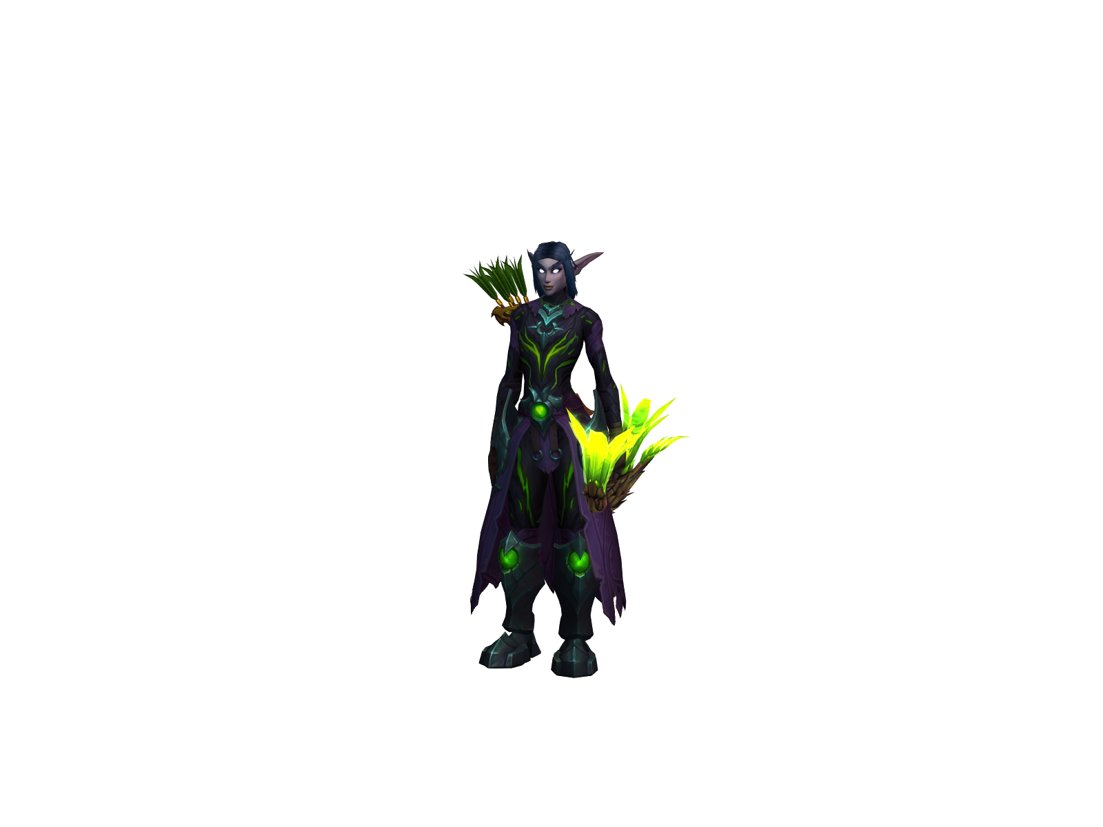 Zàijiàn 3D character render