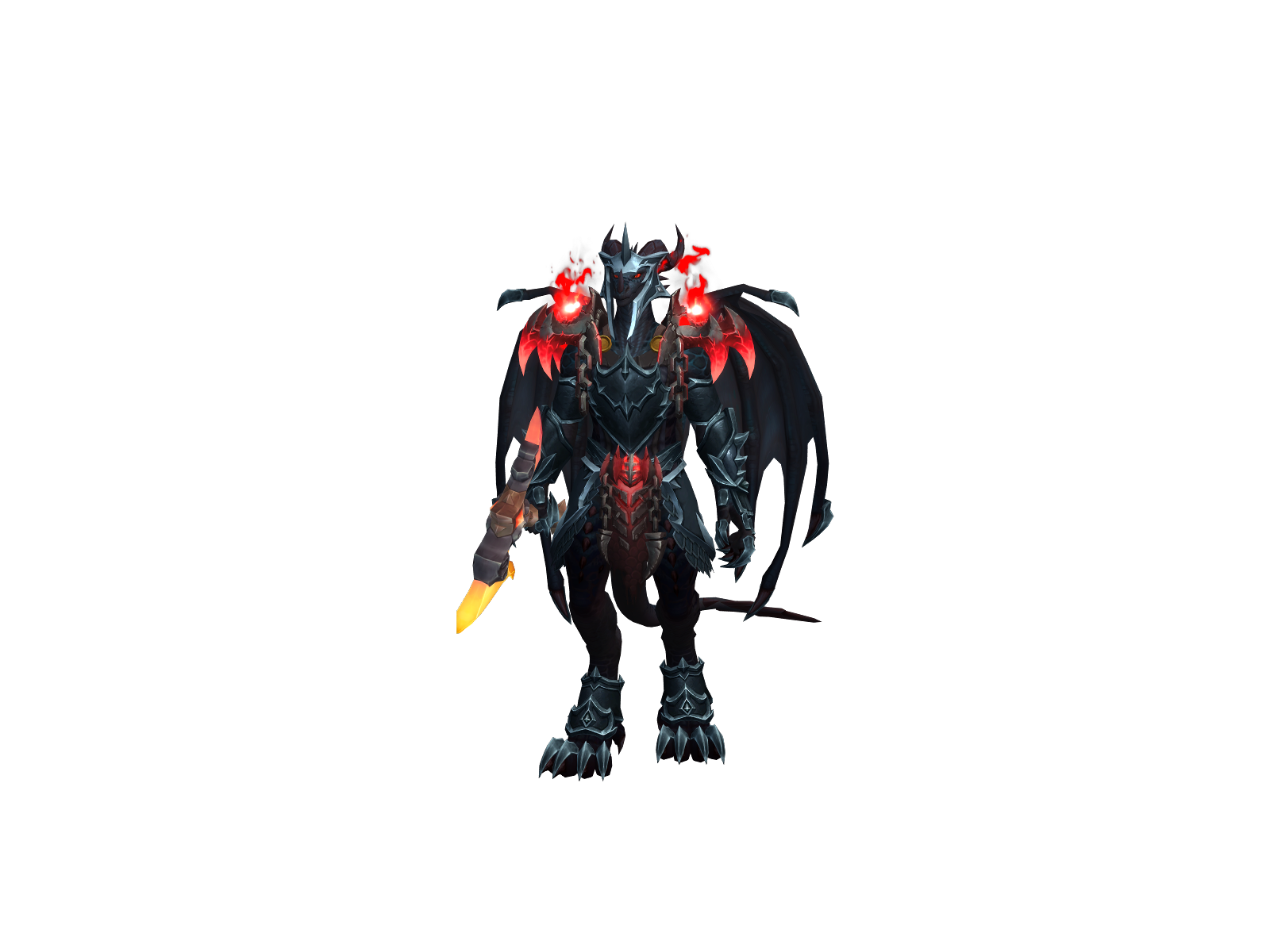 Tydraik 3D character render