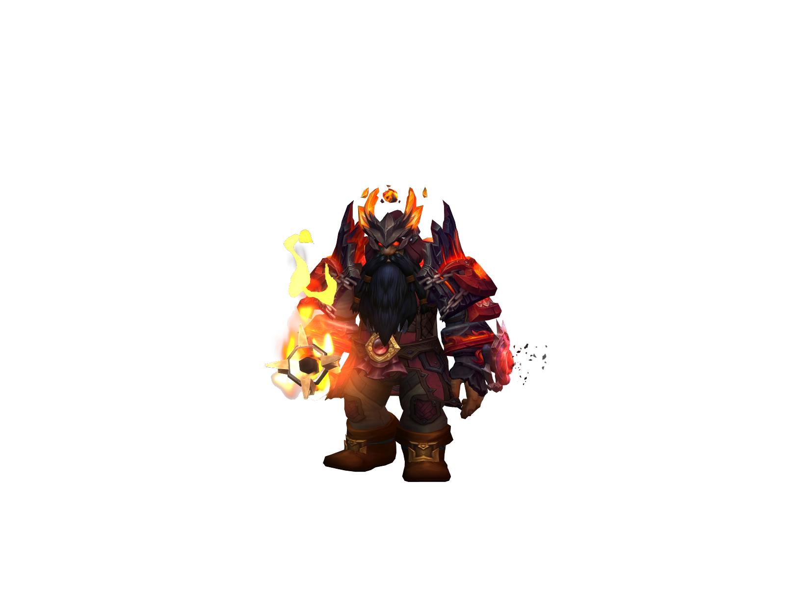 Shamanlakas 3D character render