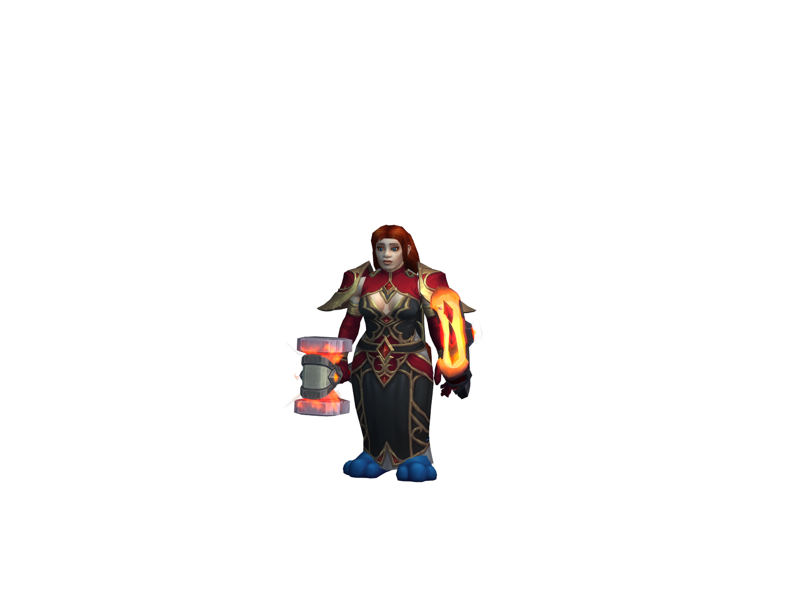 maulight 3D character render