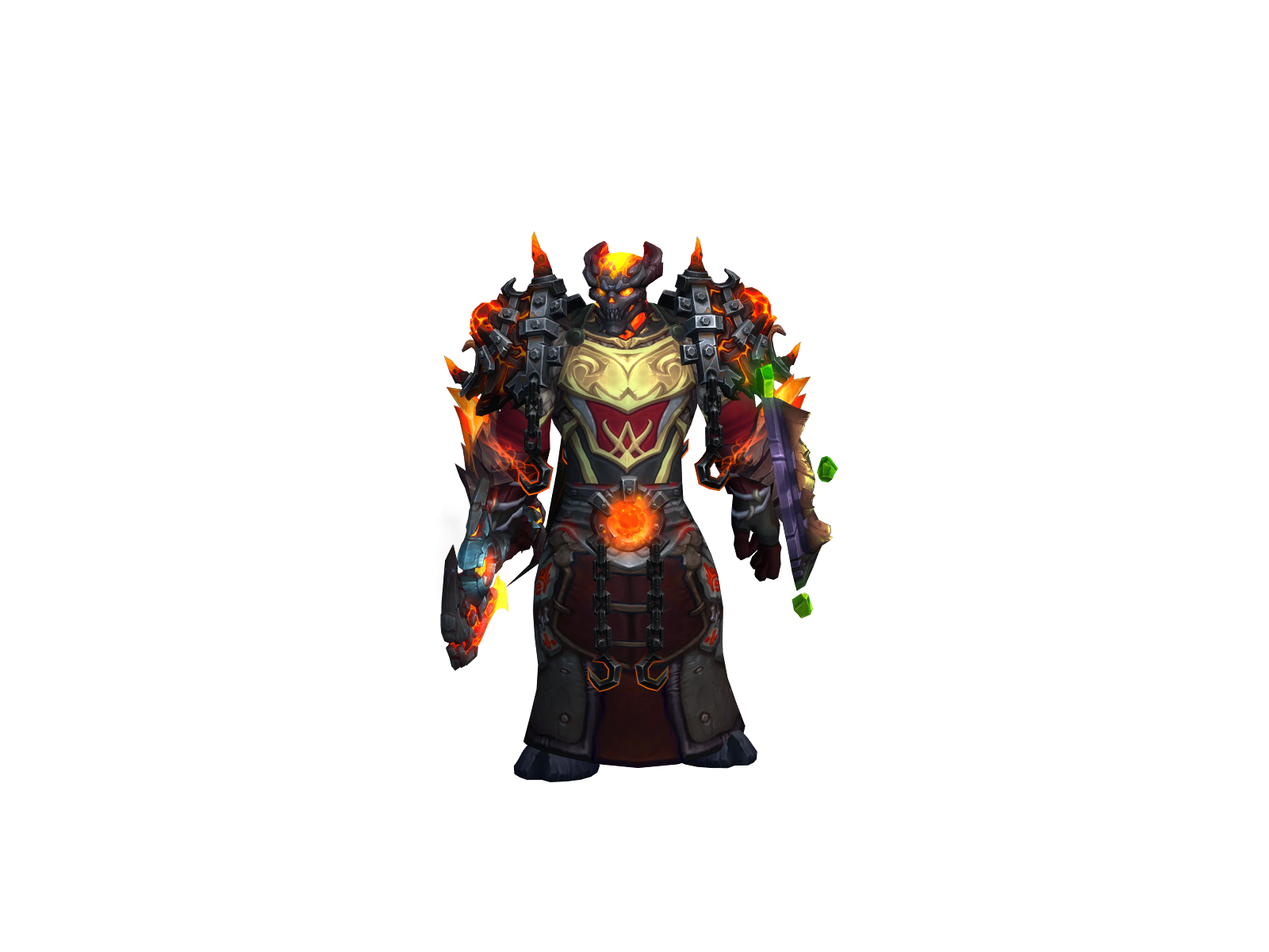 Exalies 3D character render