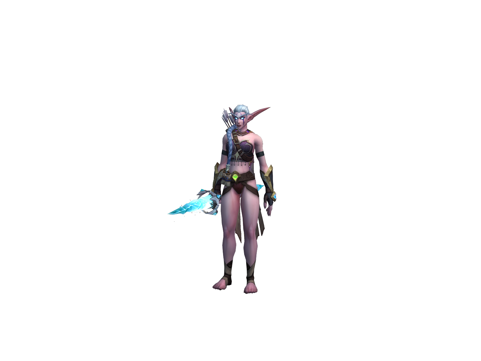 Imelin 3D character render