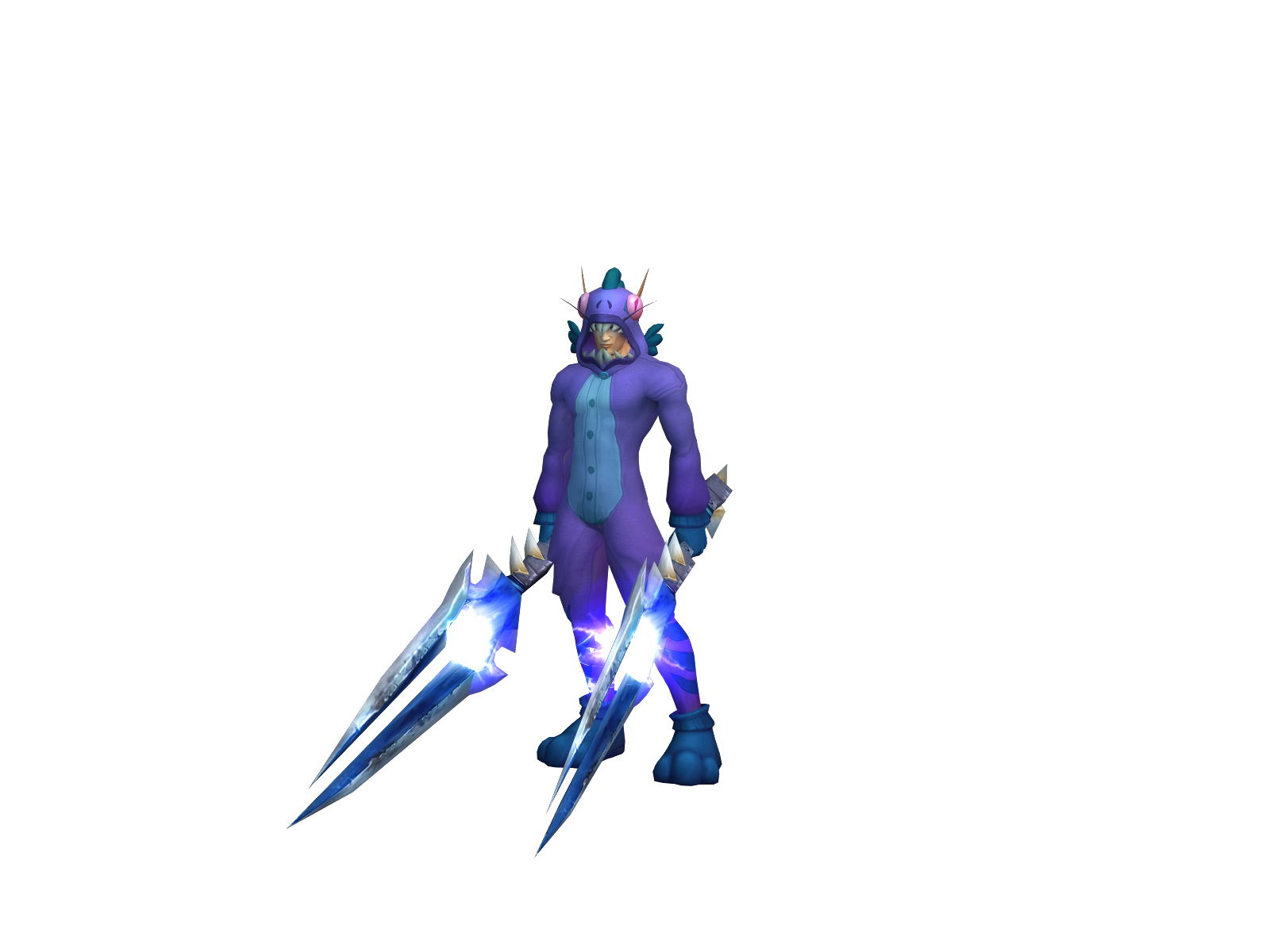 Chigger 3D character render
