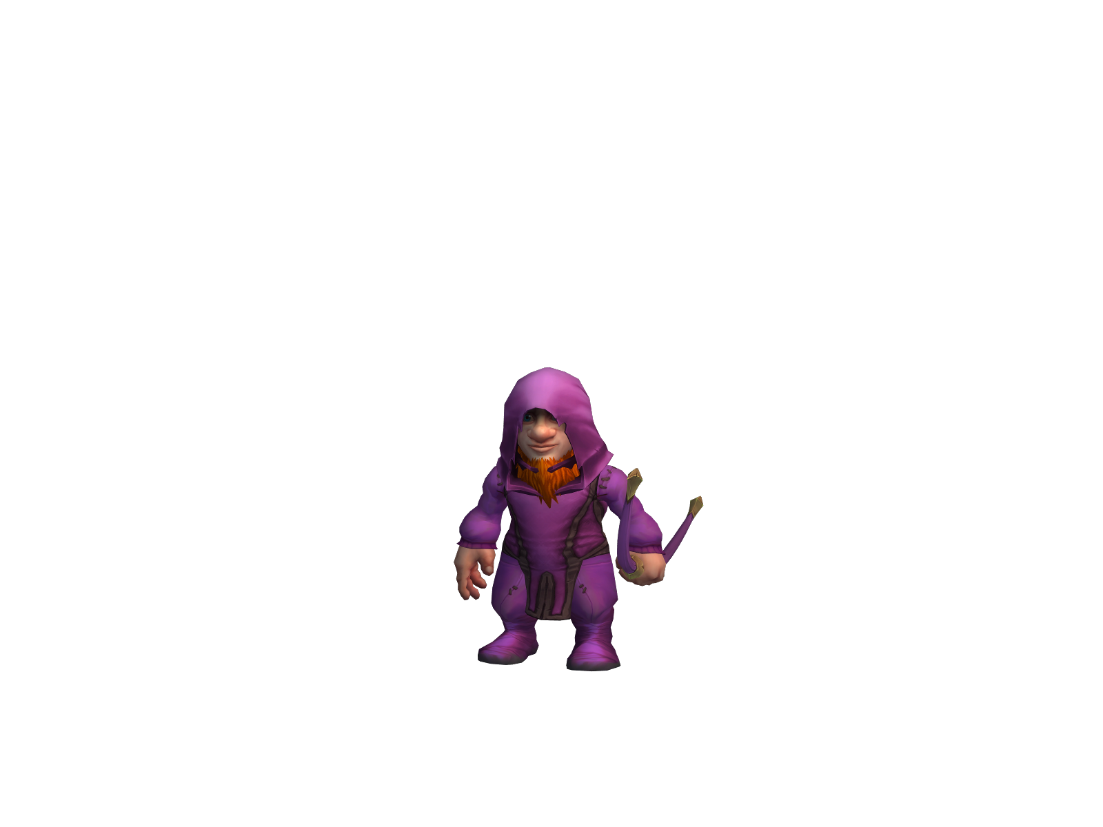 Hahahil 3D character render