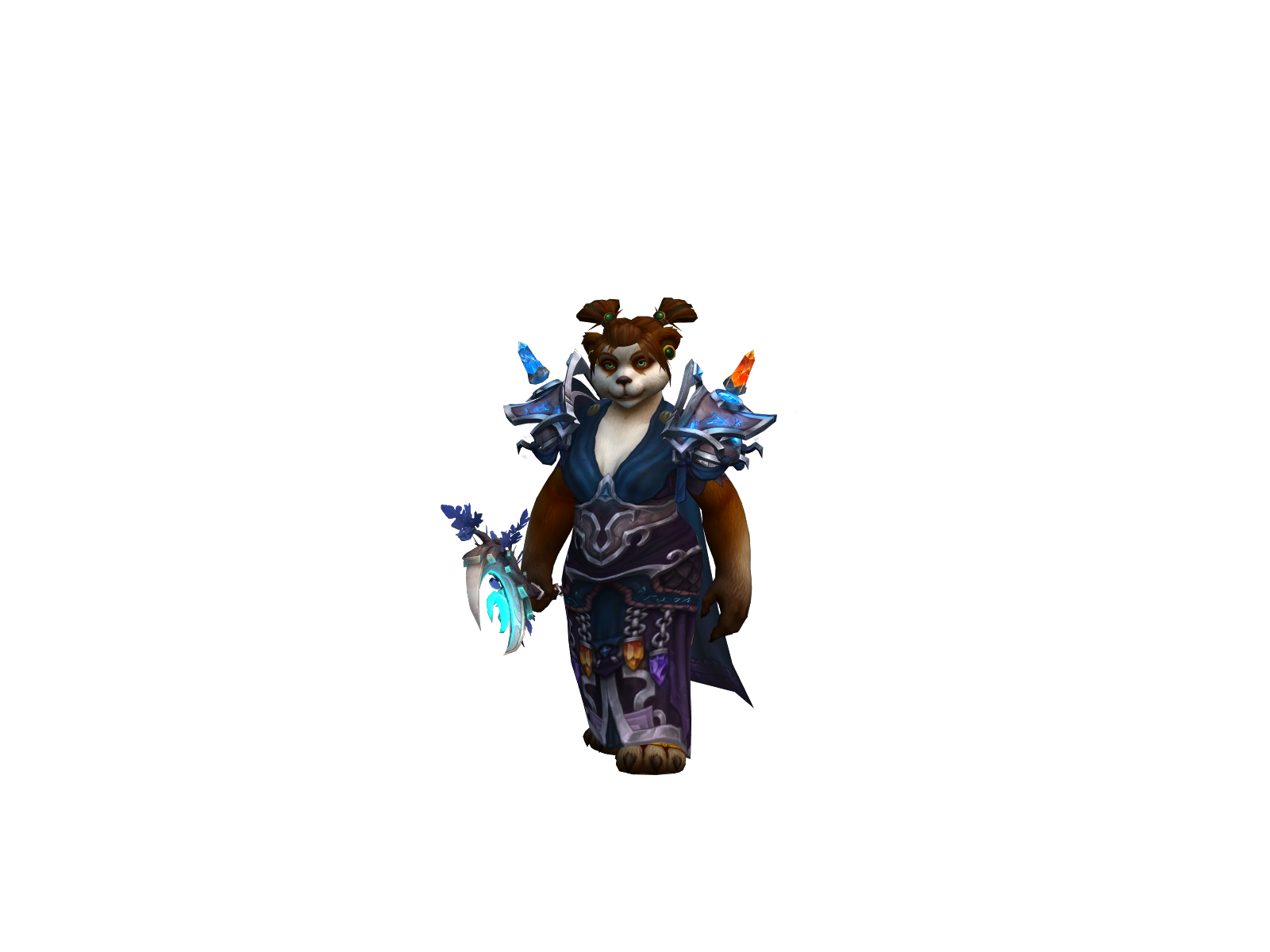 Tanaviri 3D character render
