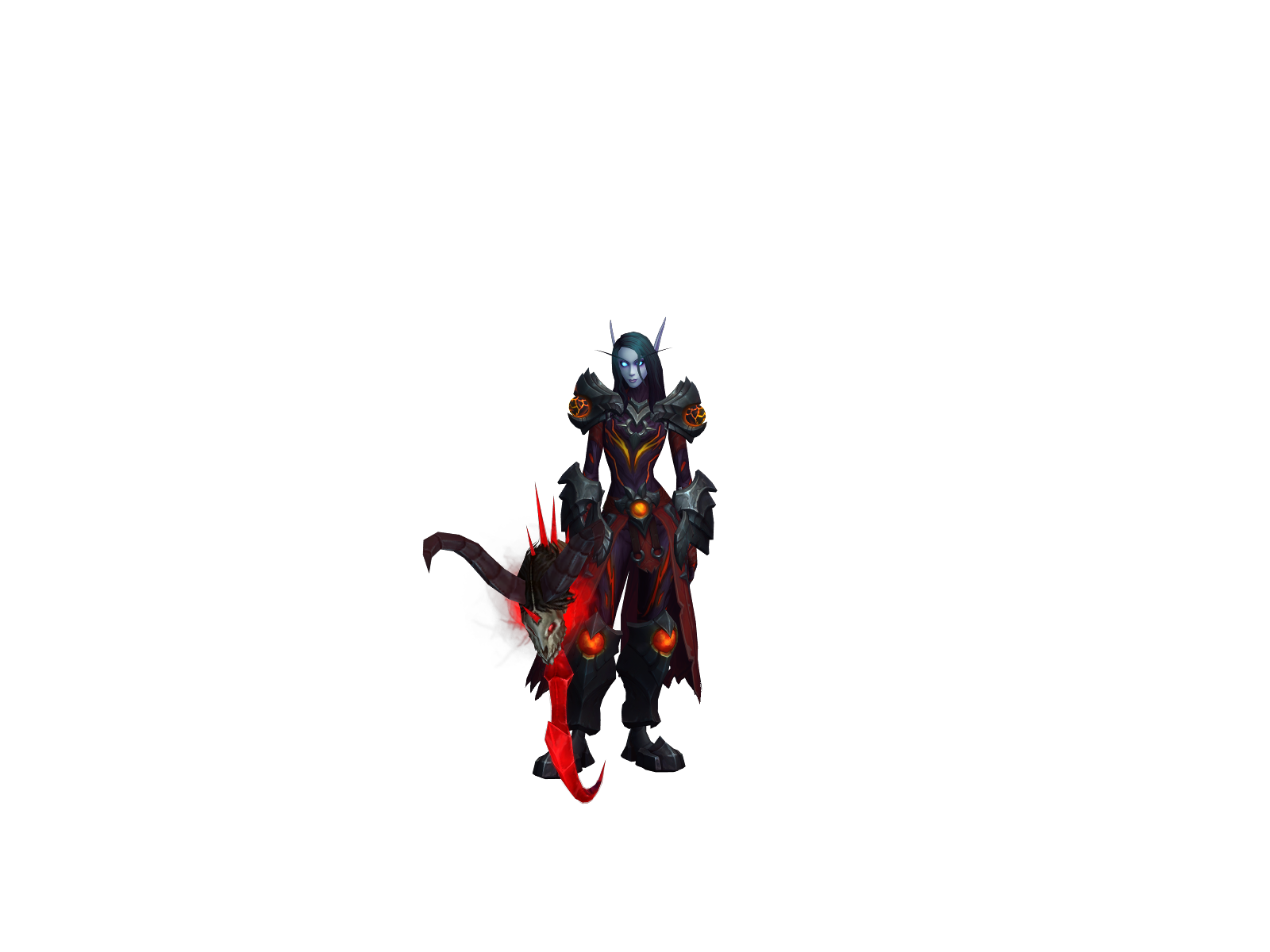 Tinyevil 3D character render