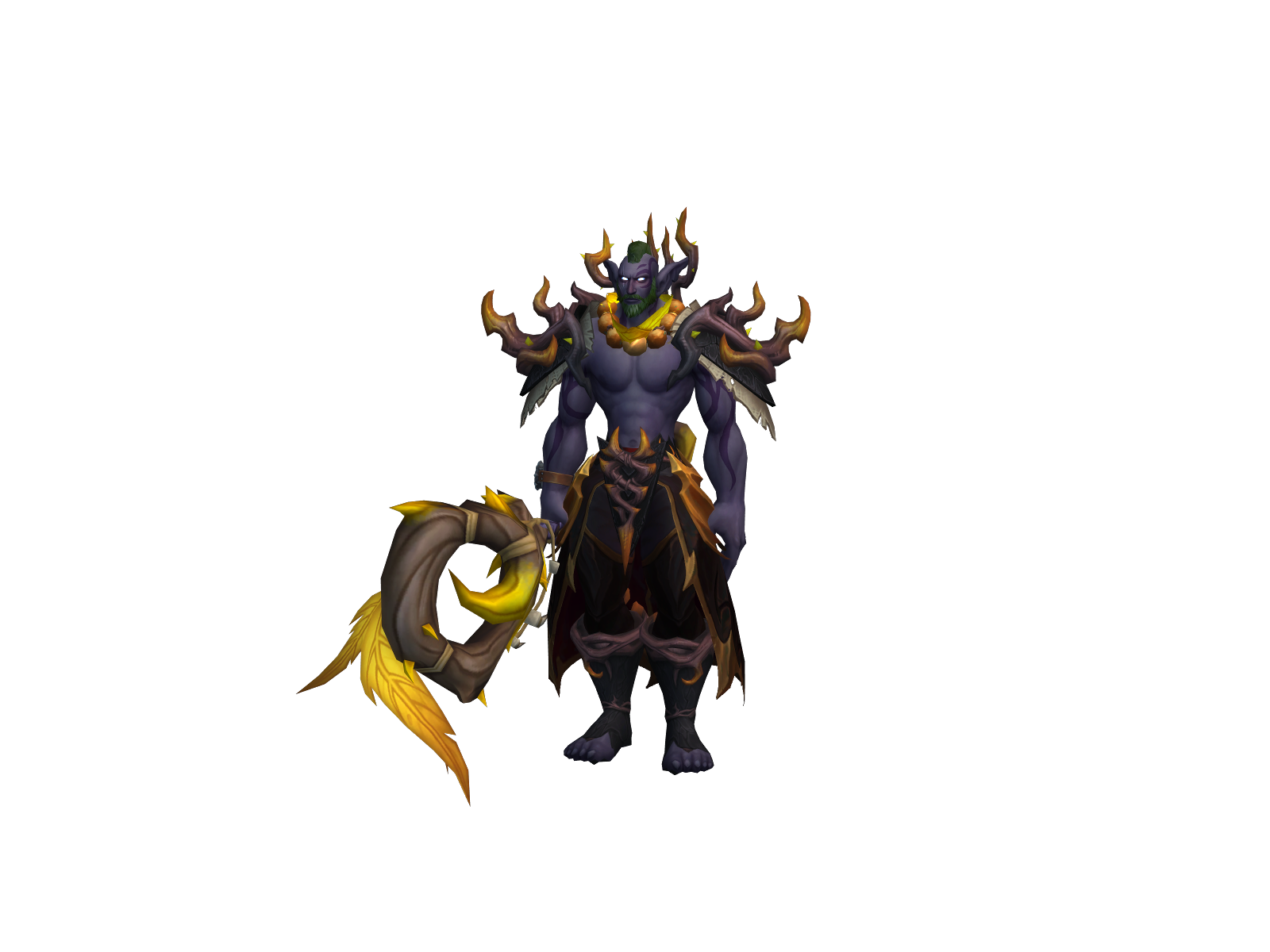 Arrosticini 3D character render