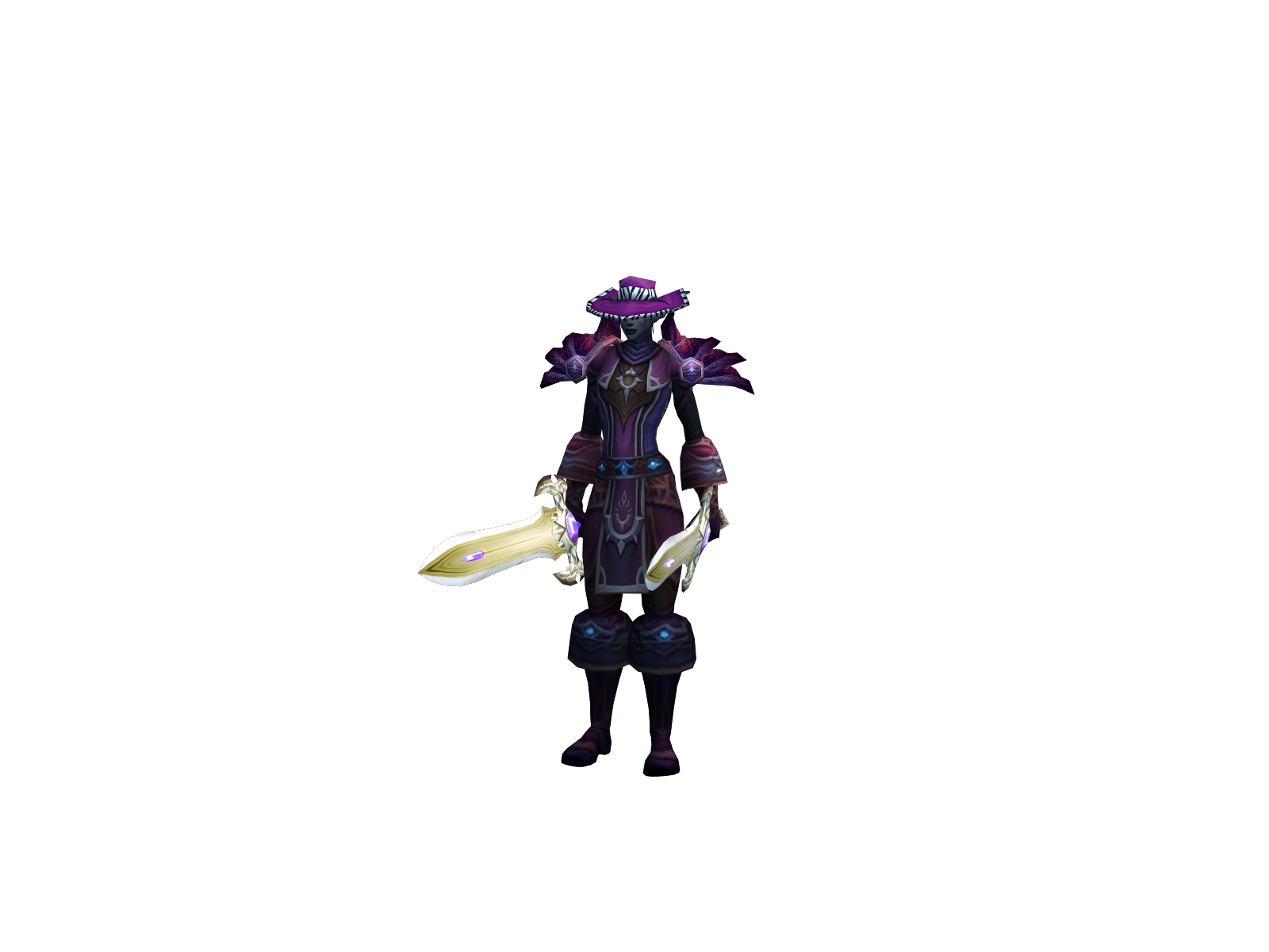 Skrumza 3D character render