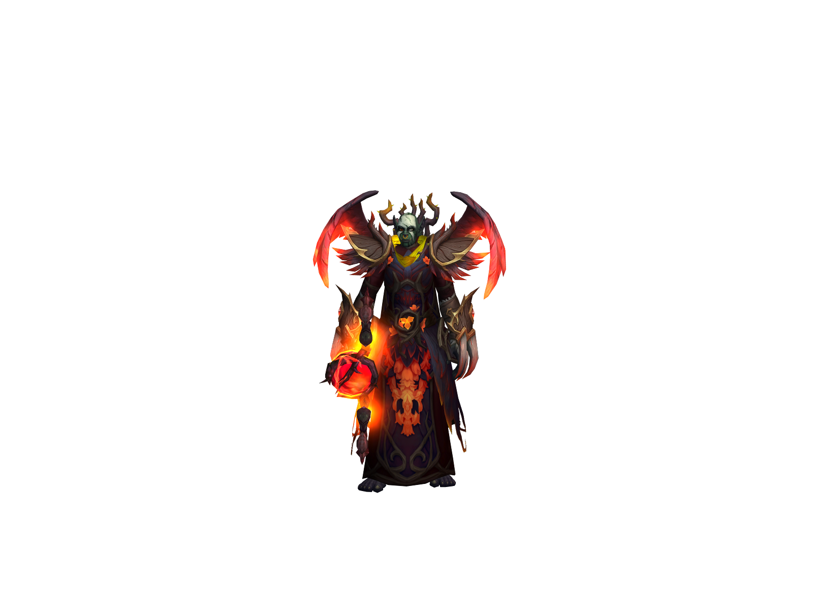 Scarrøw 3D character render