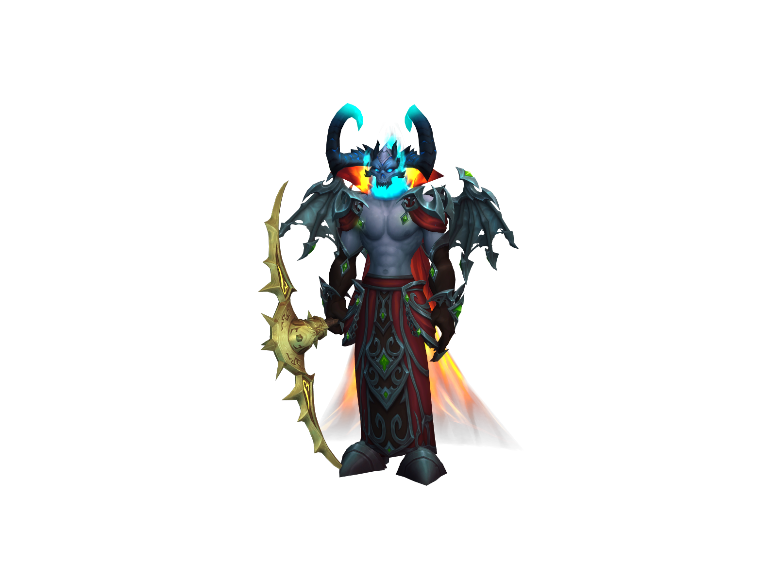 Bloodrotten 3D character render