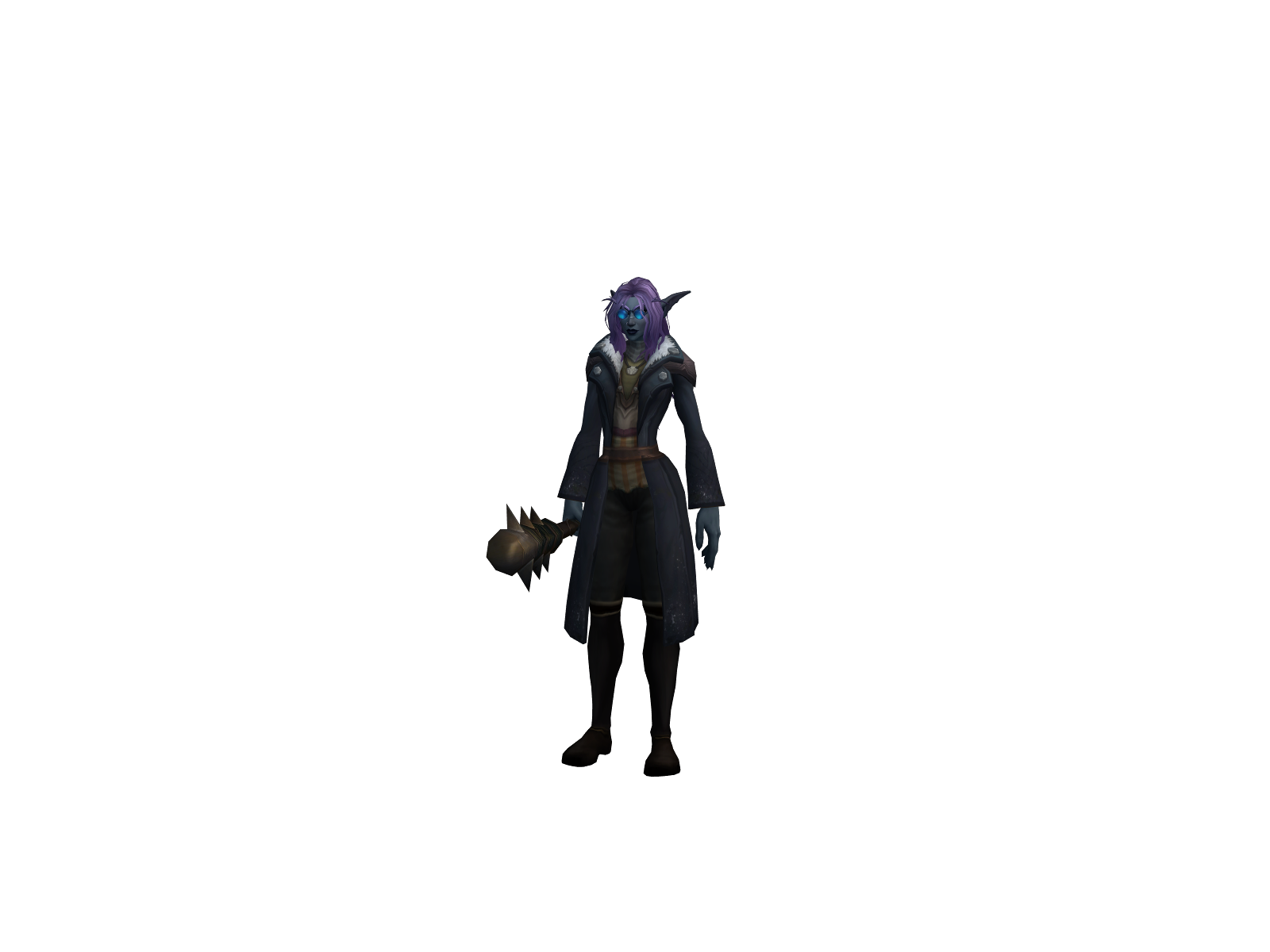 Qshox 3D character render