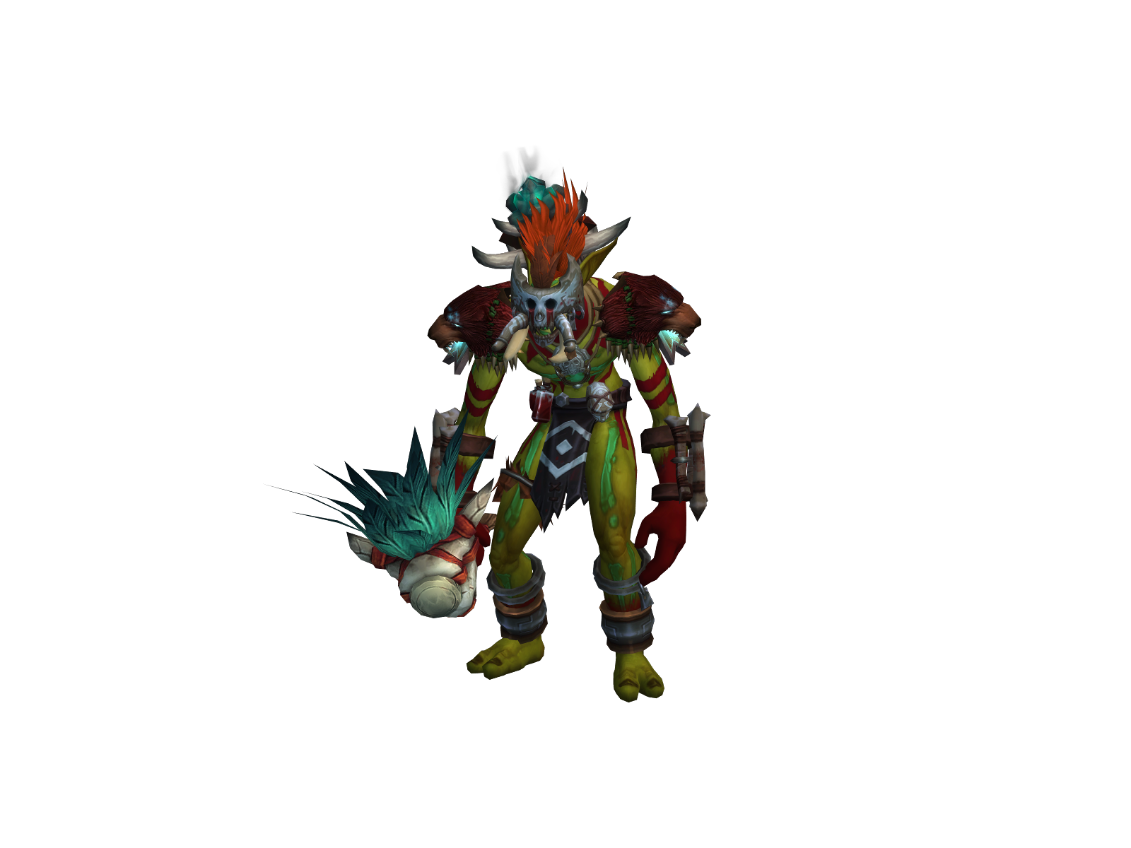 Hakkratt 3D character render