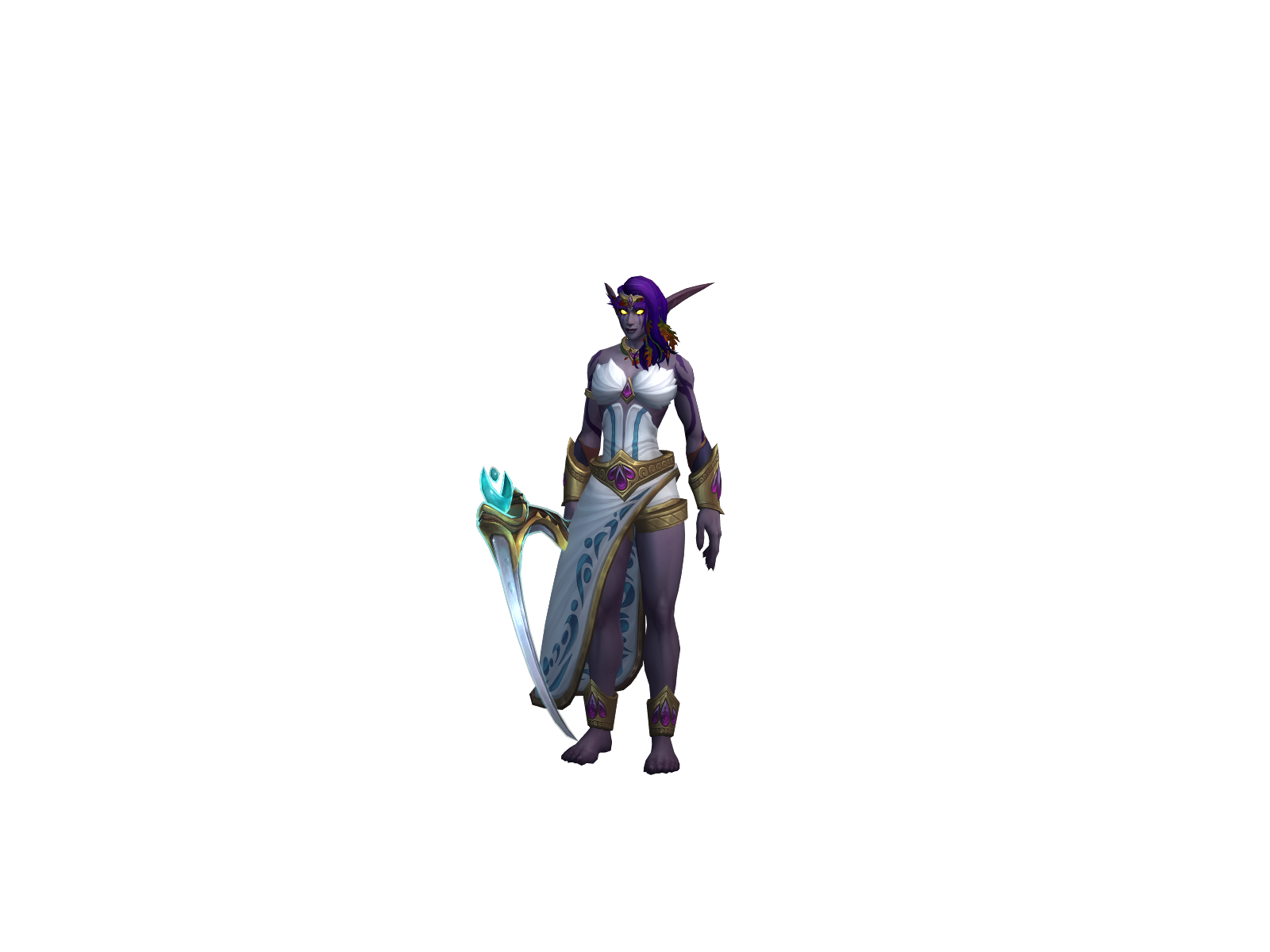 Ranunculacea 3D character render