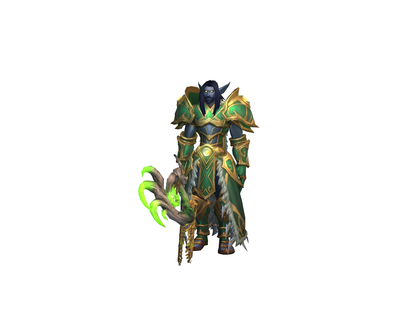 Sythern 3D character render