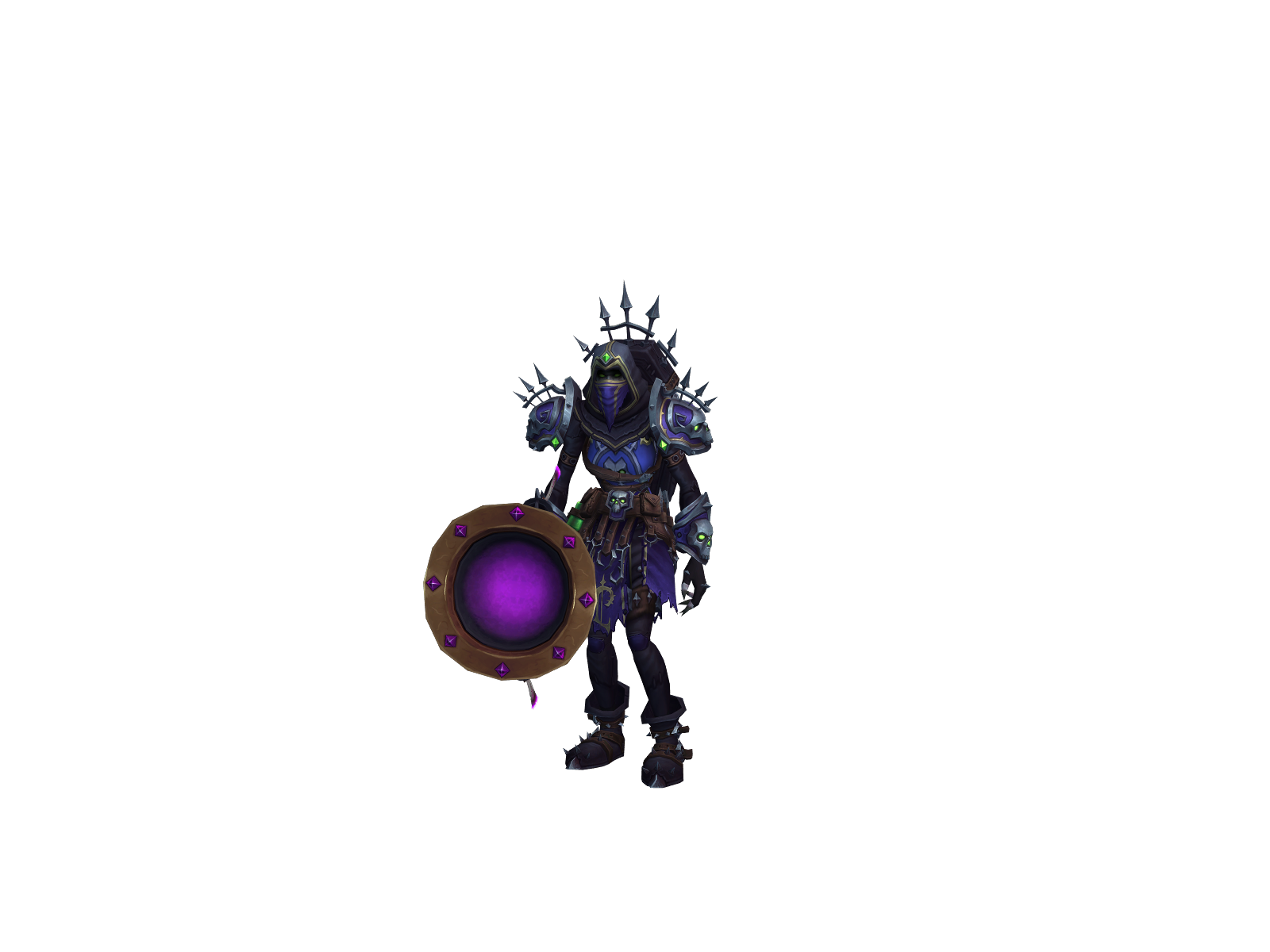 Flashinh 3D character render