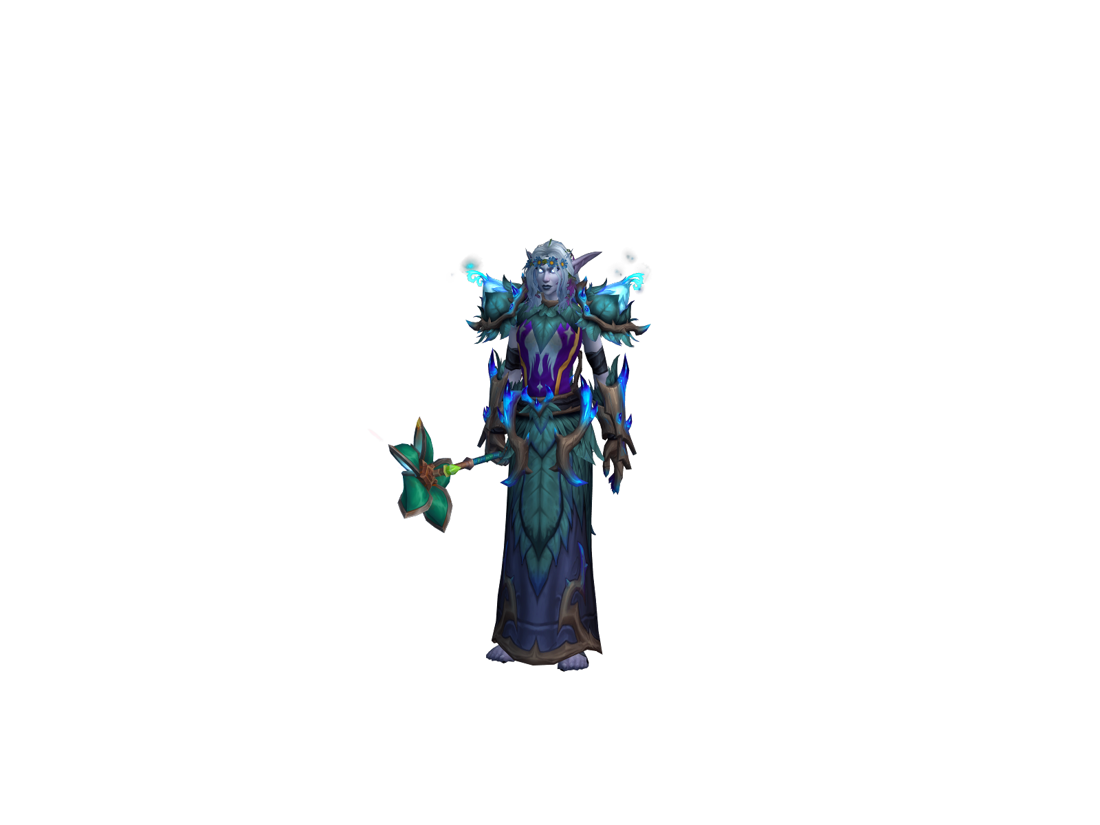 Kotek 3D character render