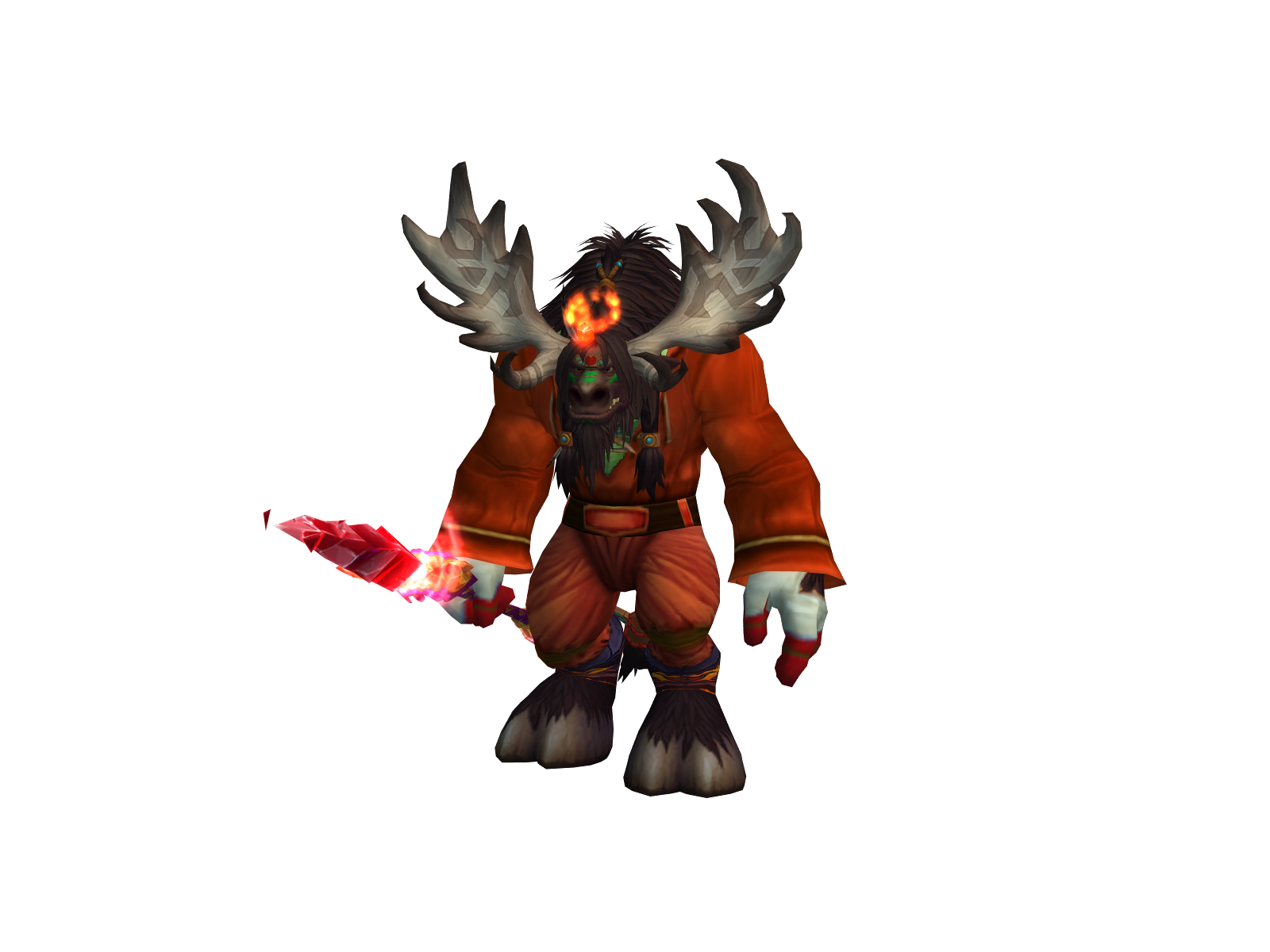 Corpoclapper 3D character render