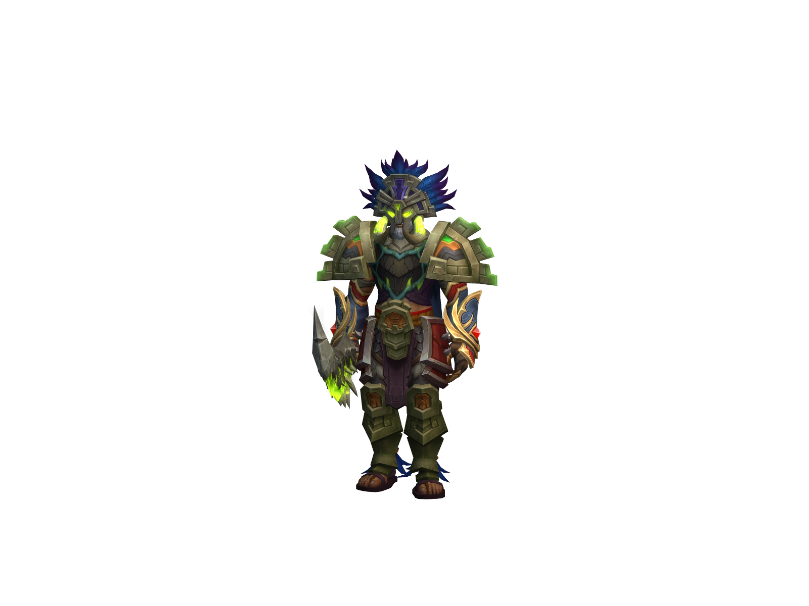 Dreádnought 3D character render