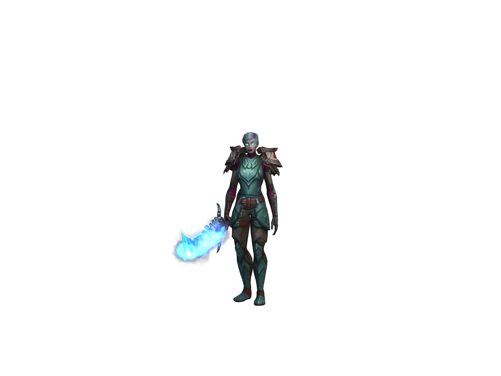 Fyrga 3D character render
